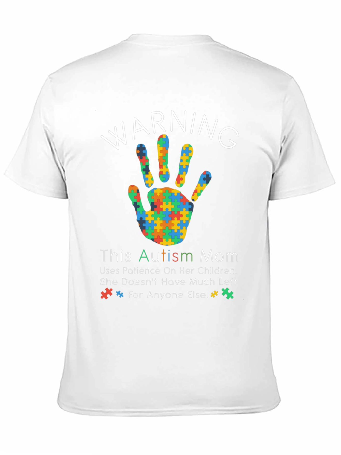 Autism Mom Warning T-Shirt