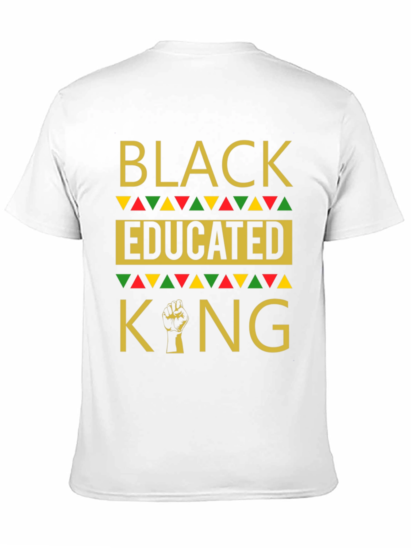 Black Educated King Graphic T-Shirt