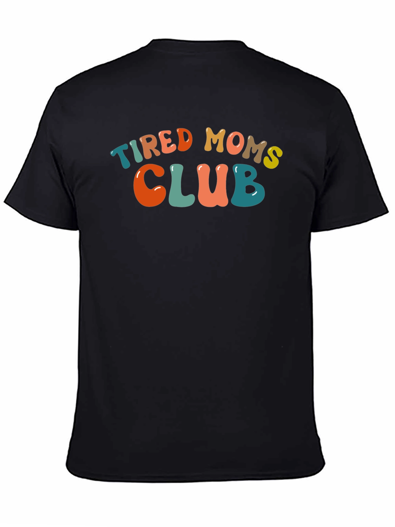 Tired Moms Club Graphic Tee - Trendy Comfort