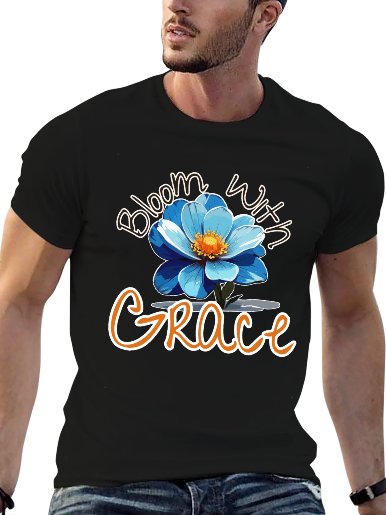 Bloom with Grace Graphic Tee