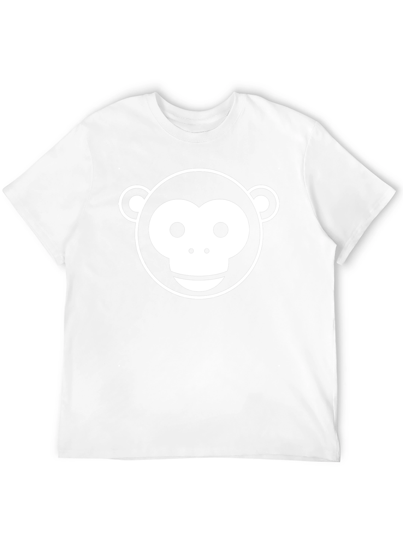 Monkey Face Graphic Tee - Classic Black