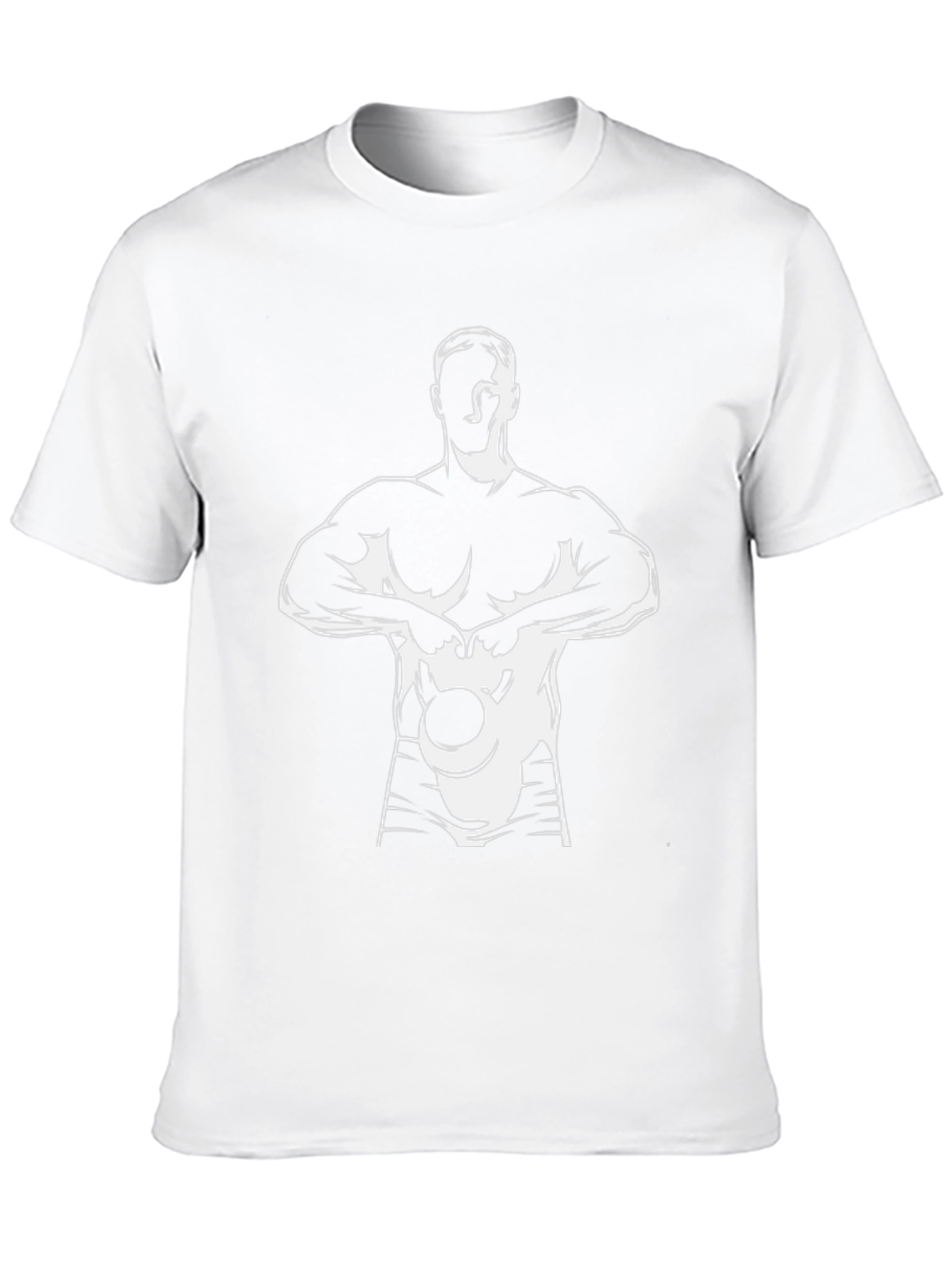 Black Graphic Tee: Kettlebell Workout
