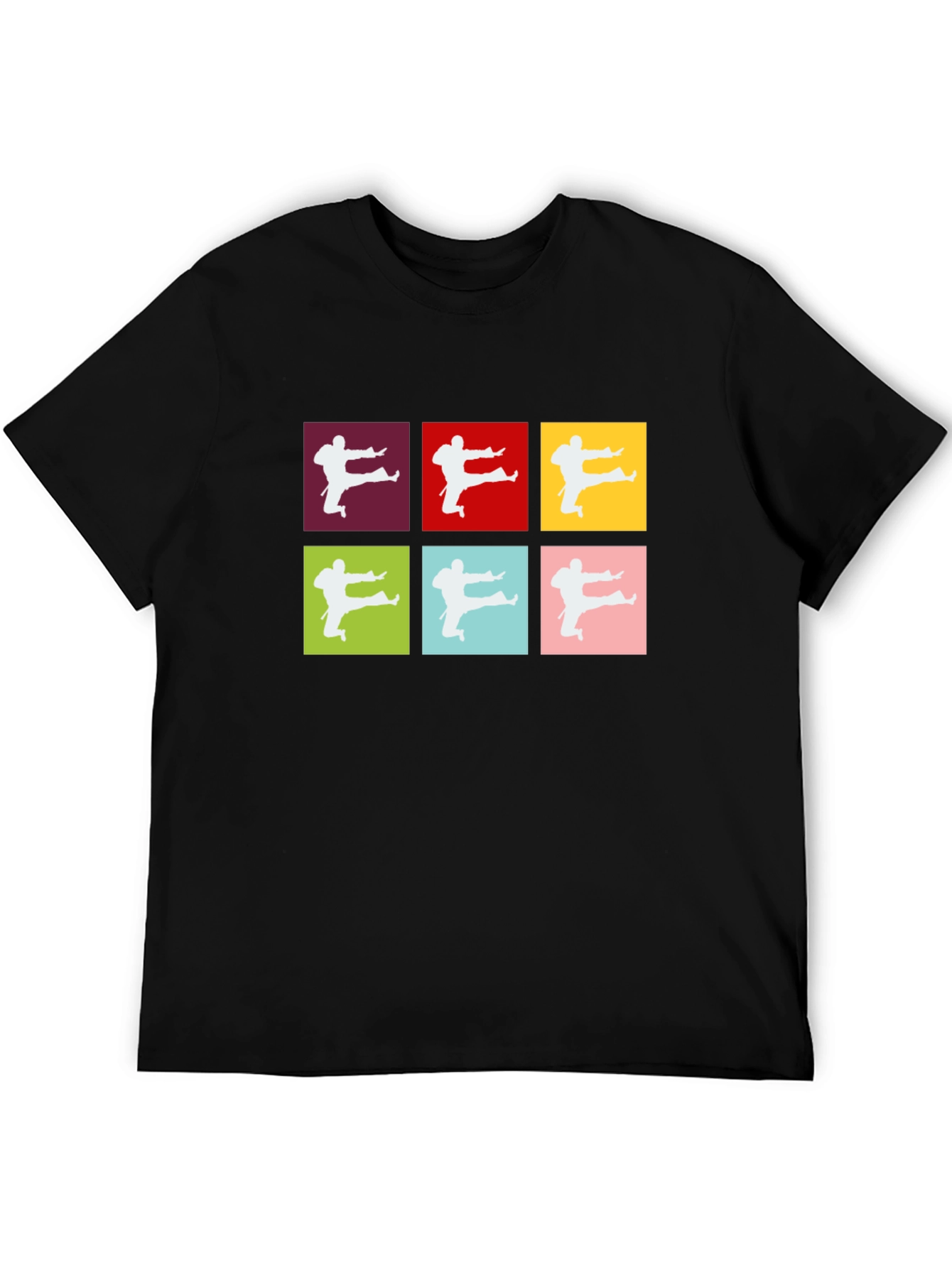Pop Art Karate T-Shirt - Martial Arts Graphic Tee