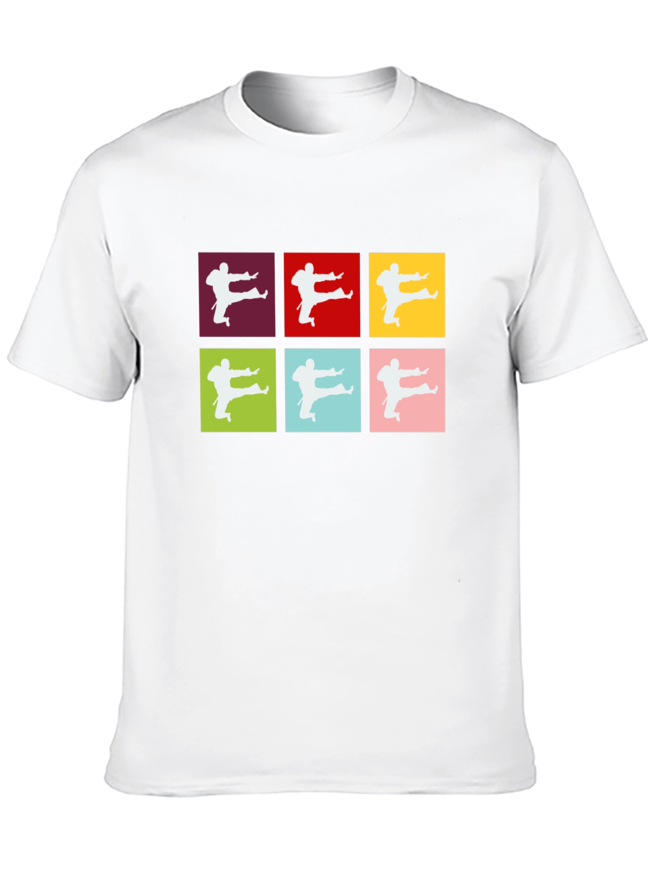 Pop Art Karate T-Shirt - Martial Arts Graphic Tee