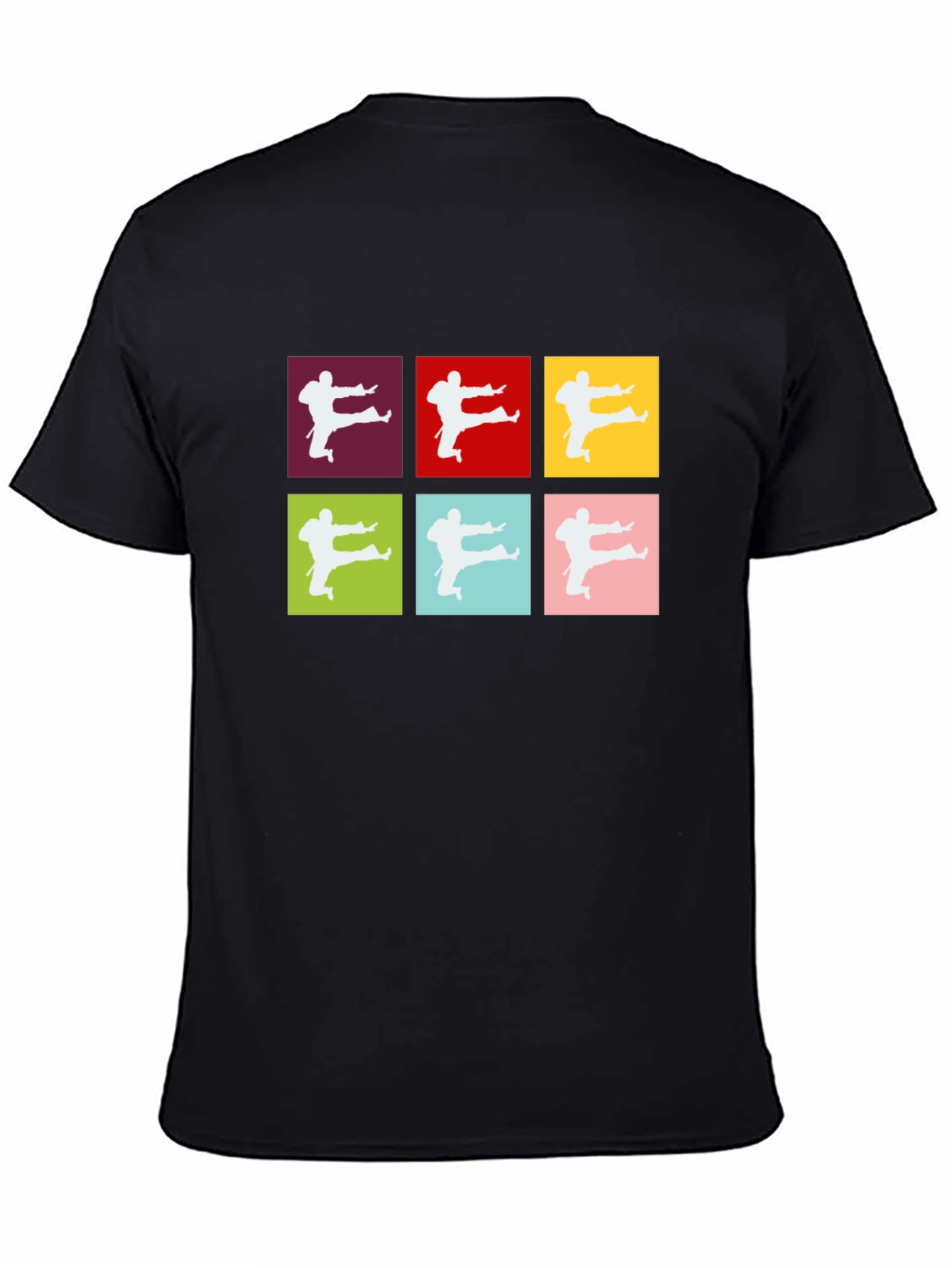 Pop Art Karate T-Shirt - Martial Arts Graphic Tee