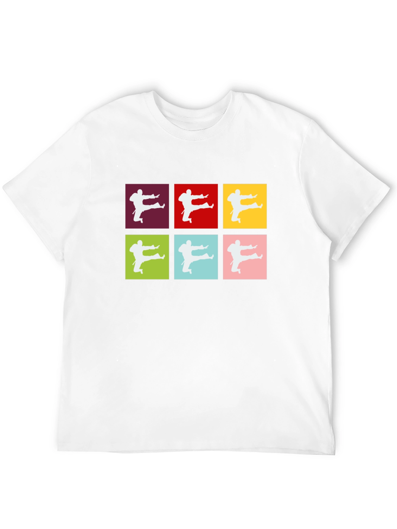Pop Art Karate T-Shirt - Martial Arts Graphic Tee