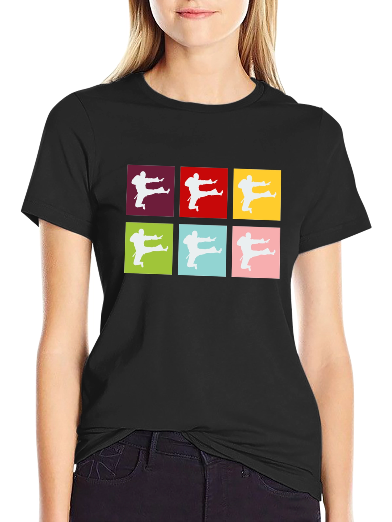 Pop Art Karate T-Shirt - Martial Arts Graphic Tee