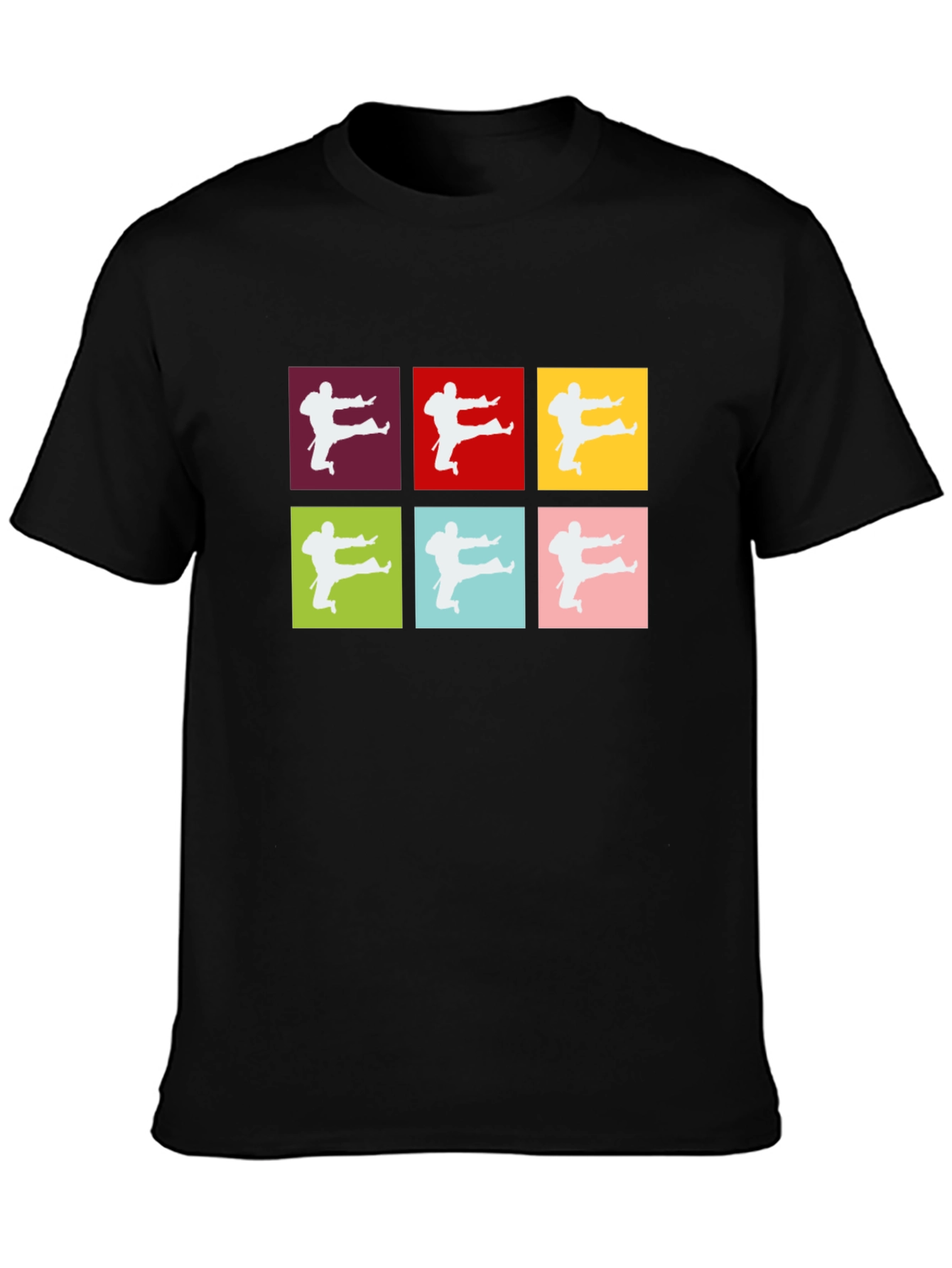 Pop Art Karate T-Shirt - Martial Arts Graphic Tee
