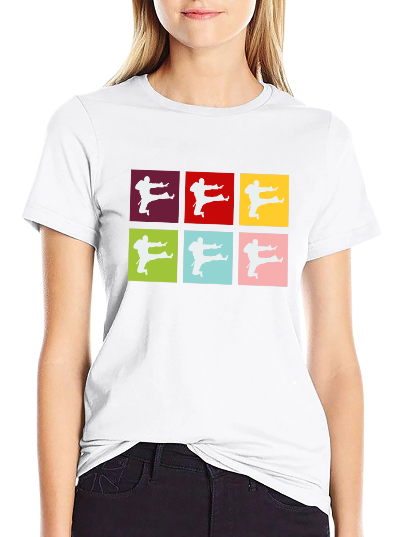 Pop Art Karate T-Shirt - Martial Arts Graphic Tee