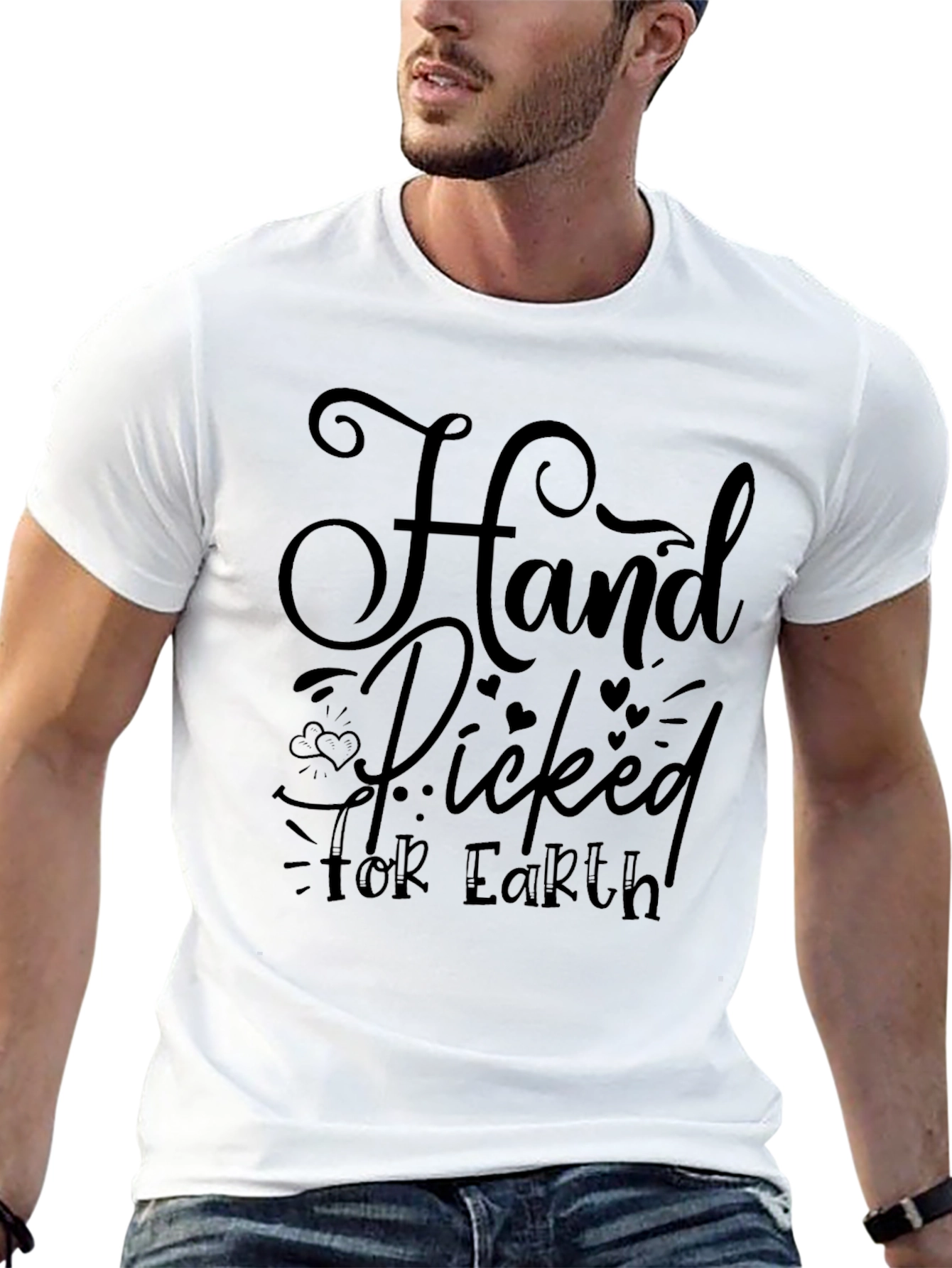 Hand Picked For Earth Graphic T-Shirt