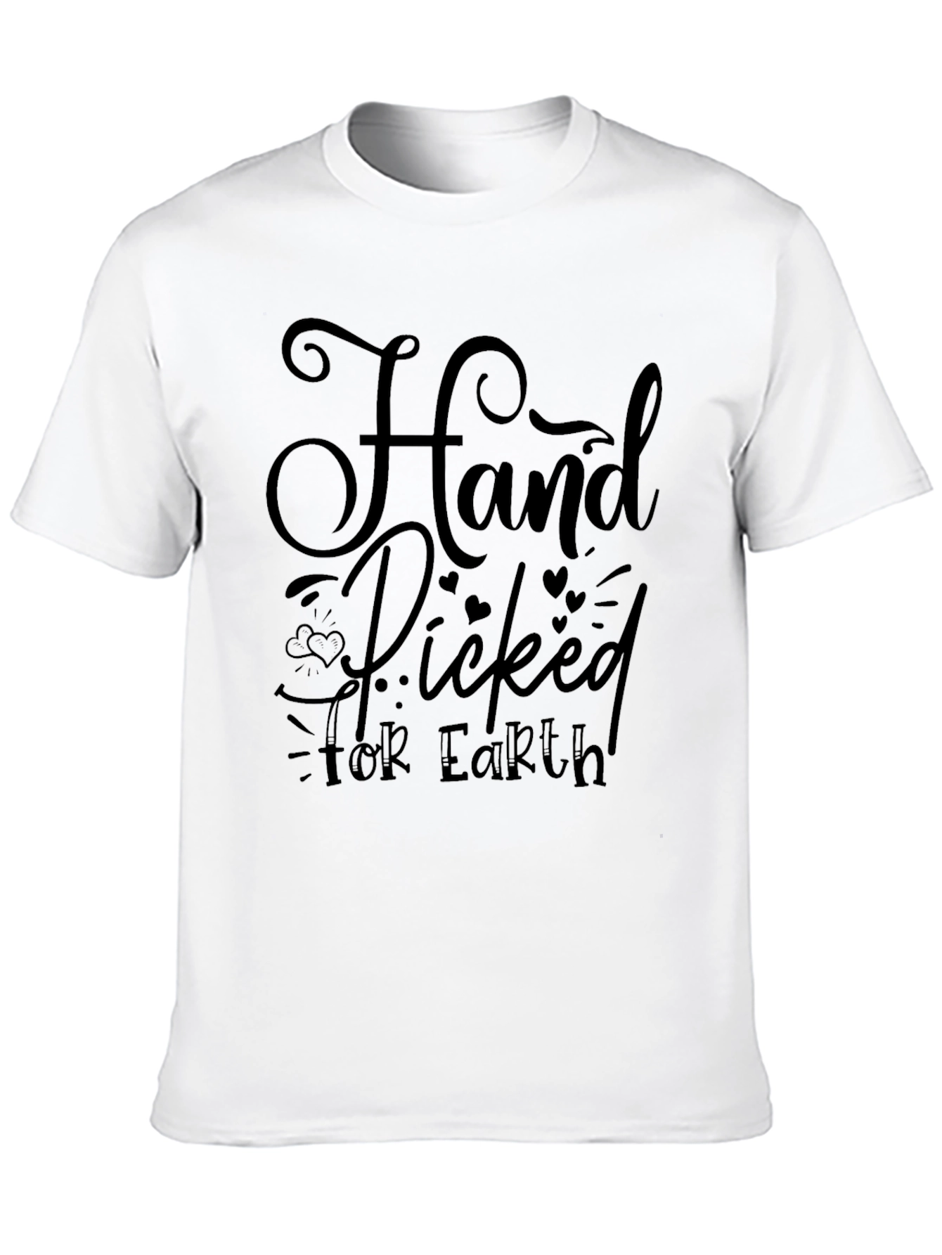 Hand Picked For Earth Graphic T-Shirt
