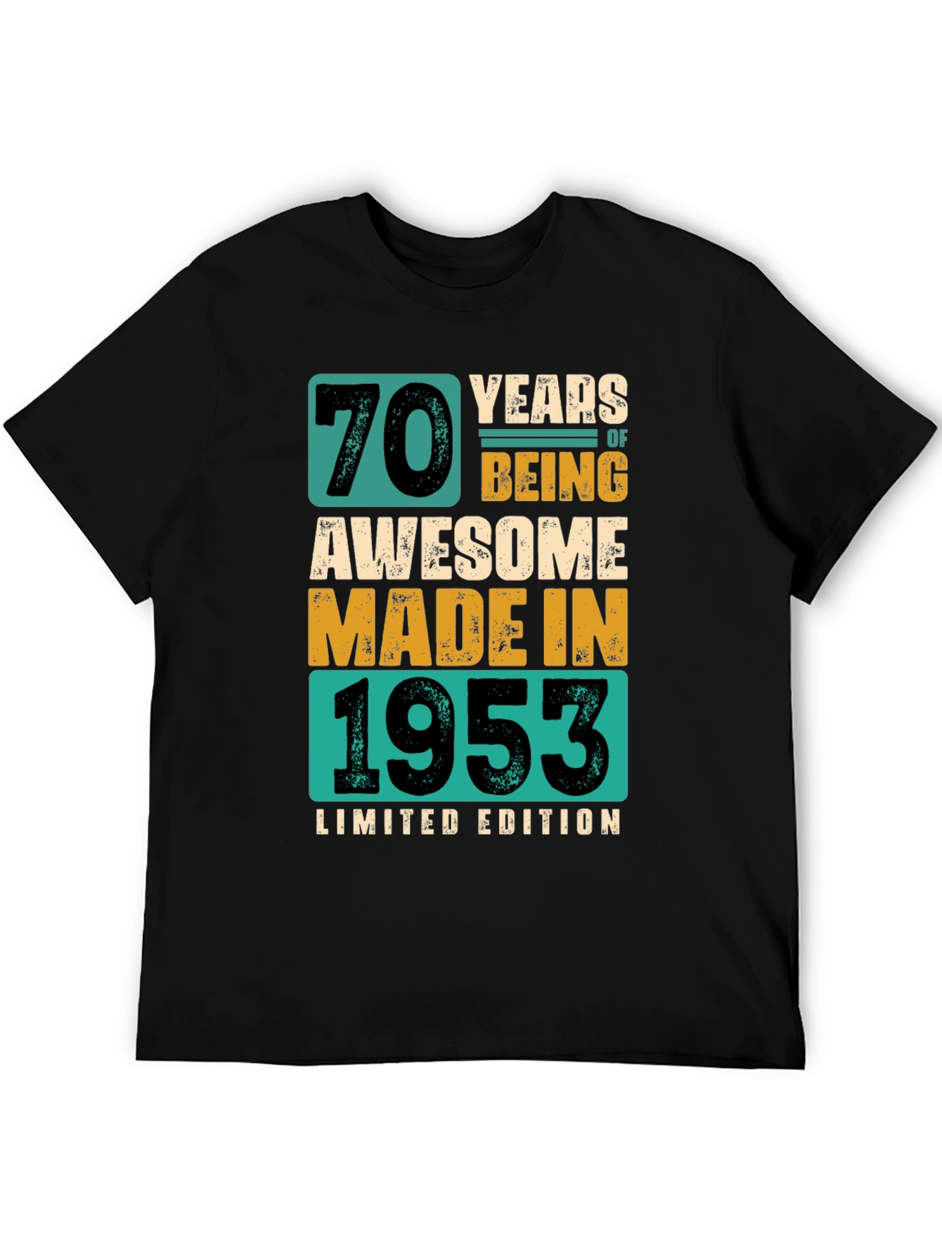 70th Birthday 1953 Limited Edition T-Shirt