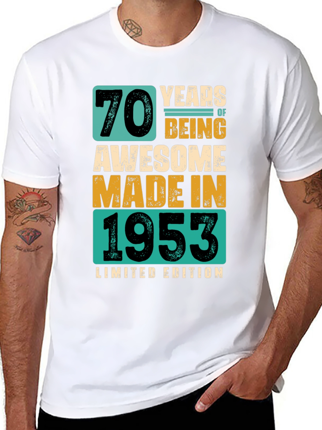70th Birthday 1953 Limited Edition T-Shirt