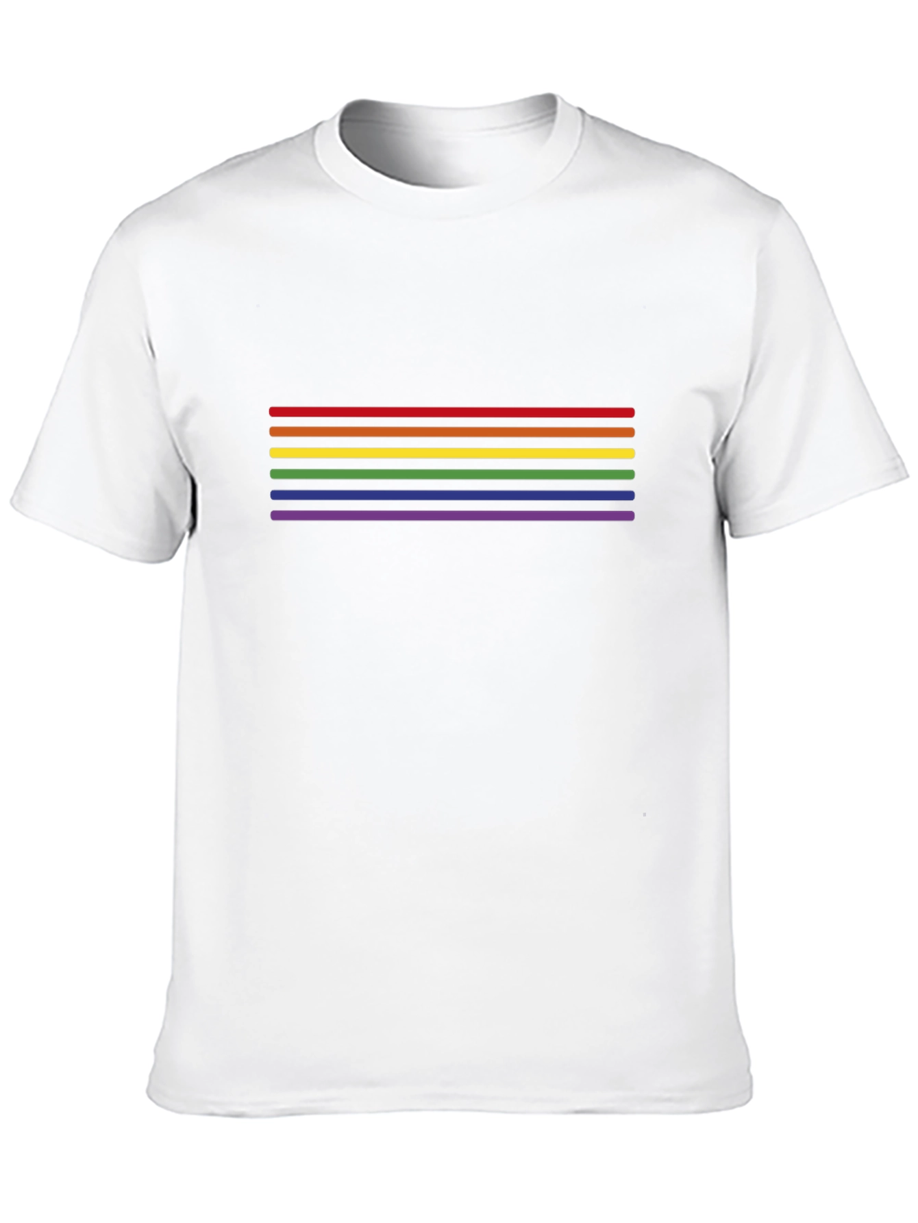 Rainbow Pride Stripes T-Shirt