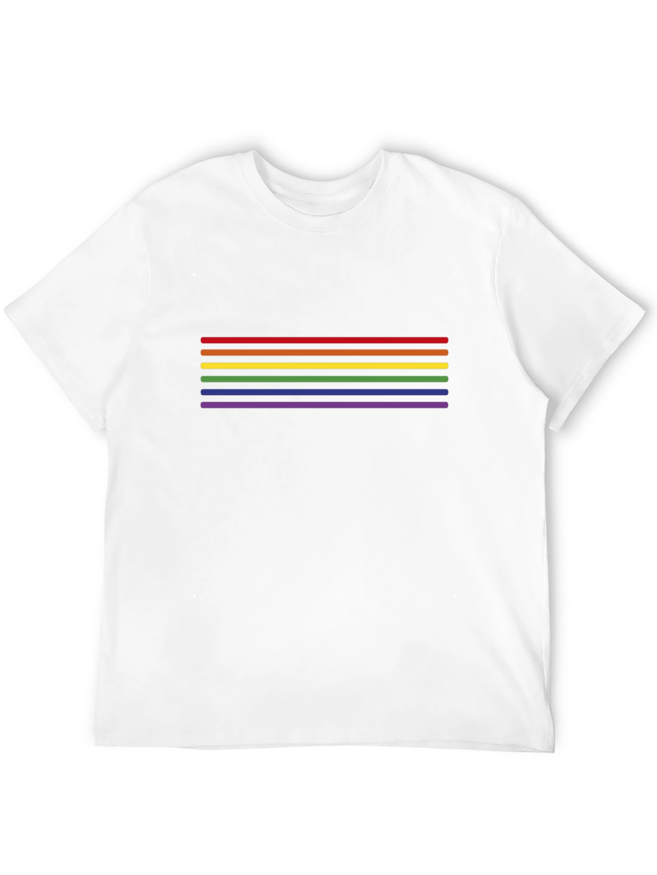 Rainbow Pride Stripes T-Shirt