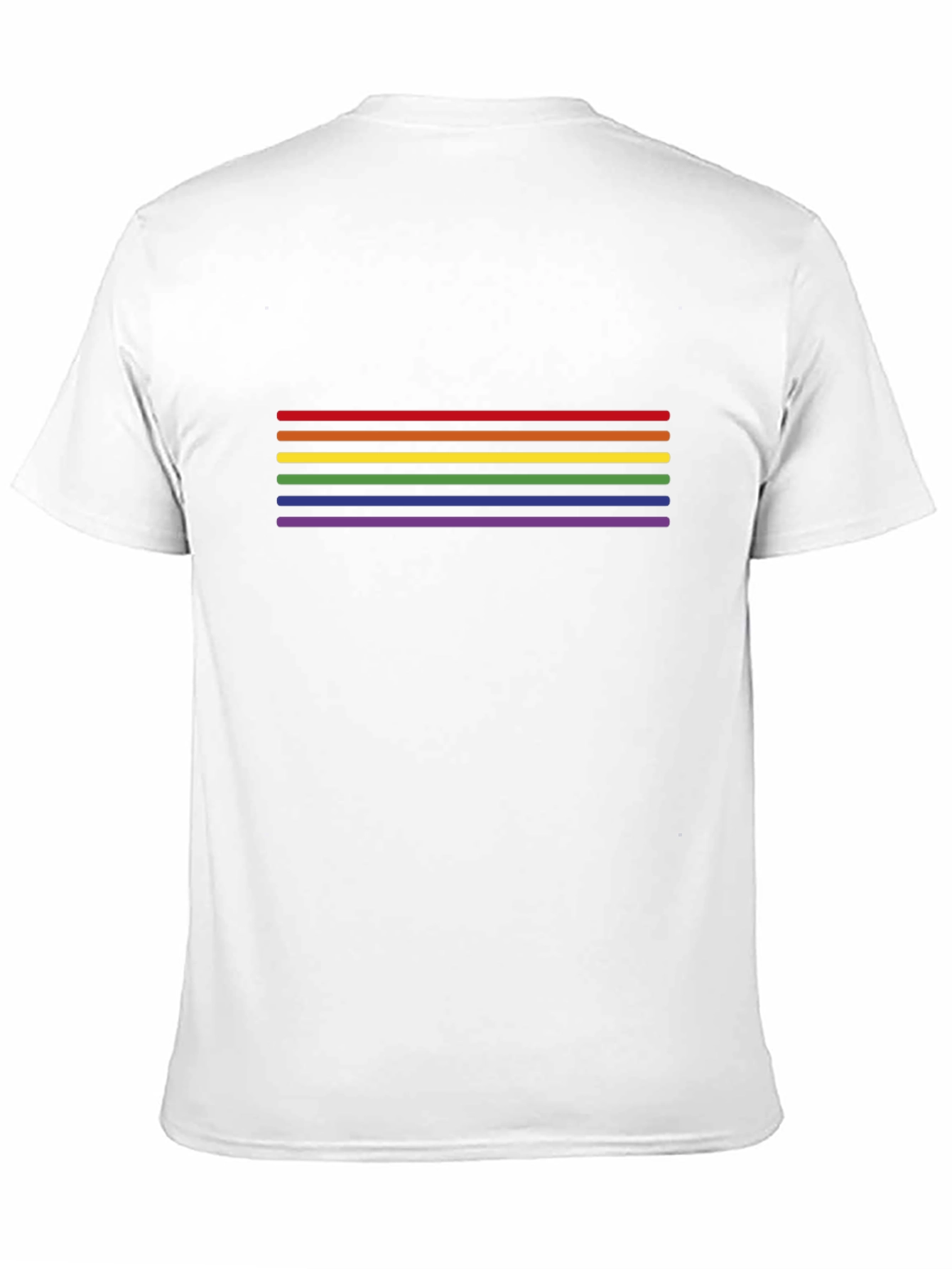 Rainbow Pride Stripes T-Shirt