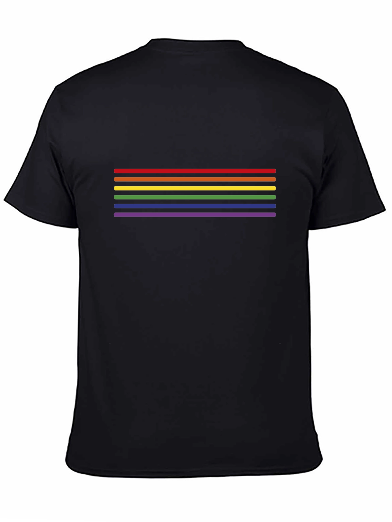 Rainbow Pride Stripes T-Shirt