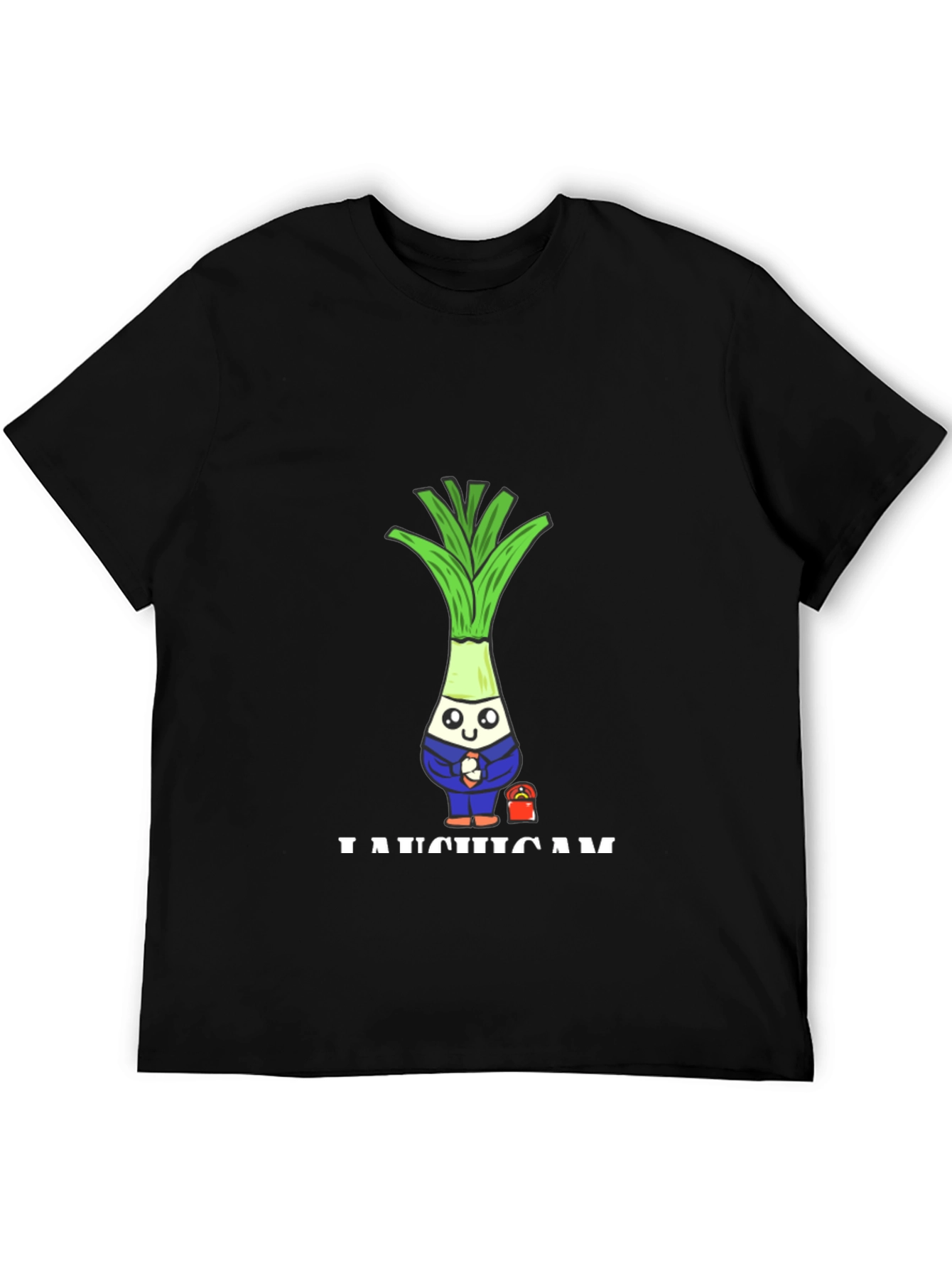 Funny Leek Character T-Shirt