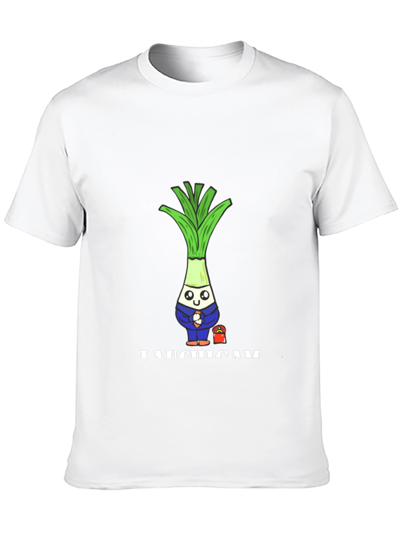 Funny Leek Character T-Shirt