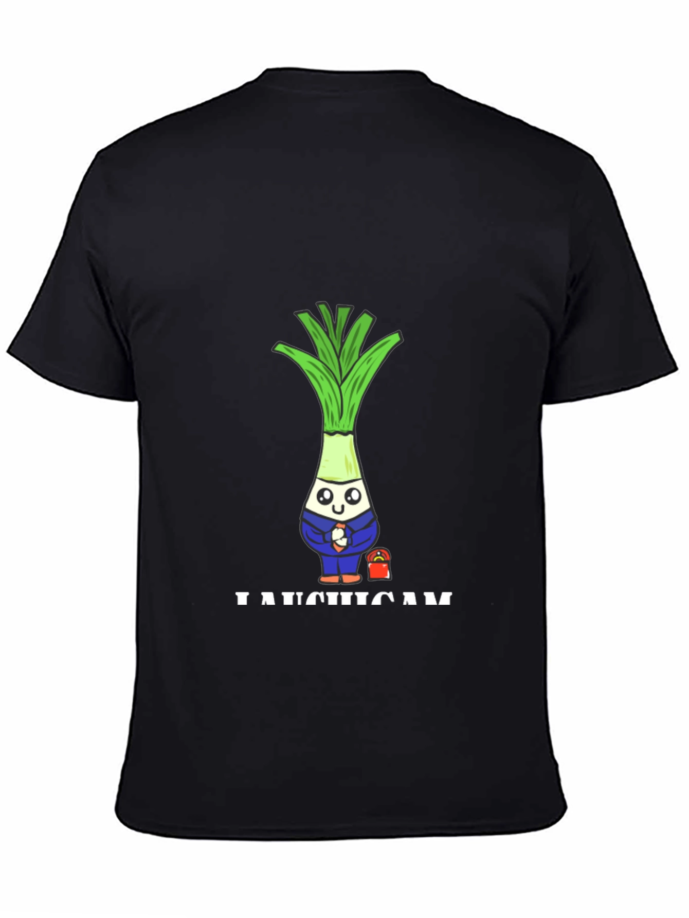 Funny Leek Character T-Shirt