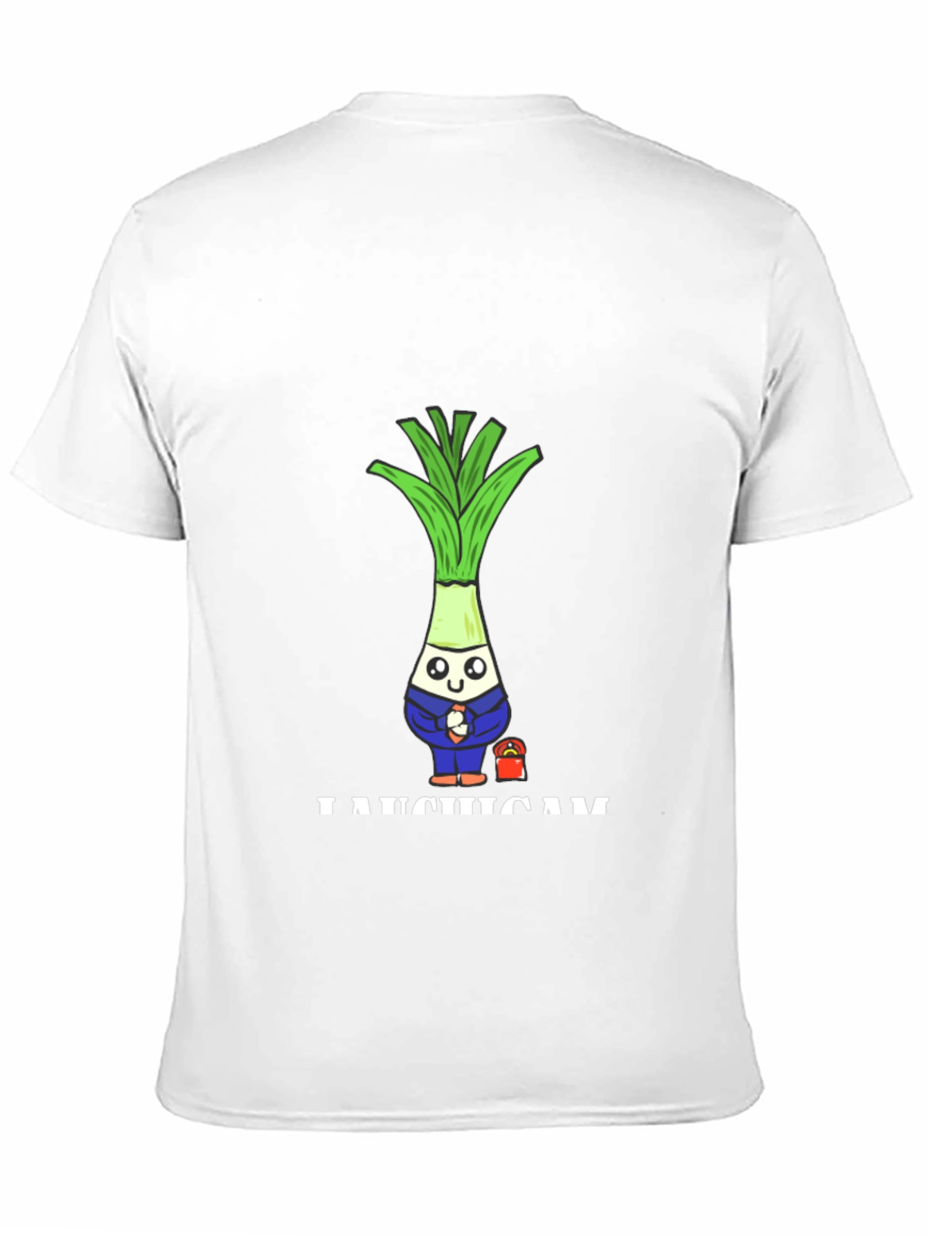 Funny Leek Character T-Shirt