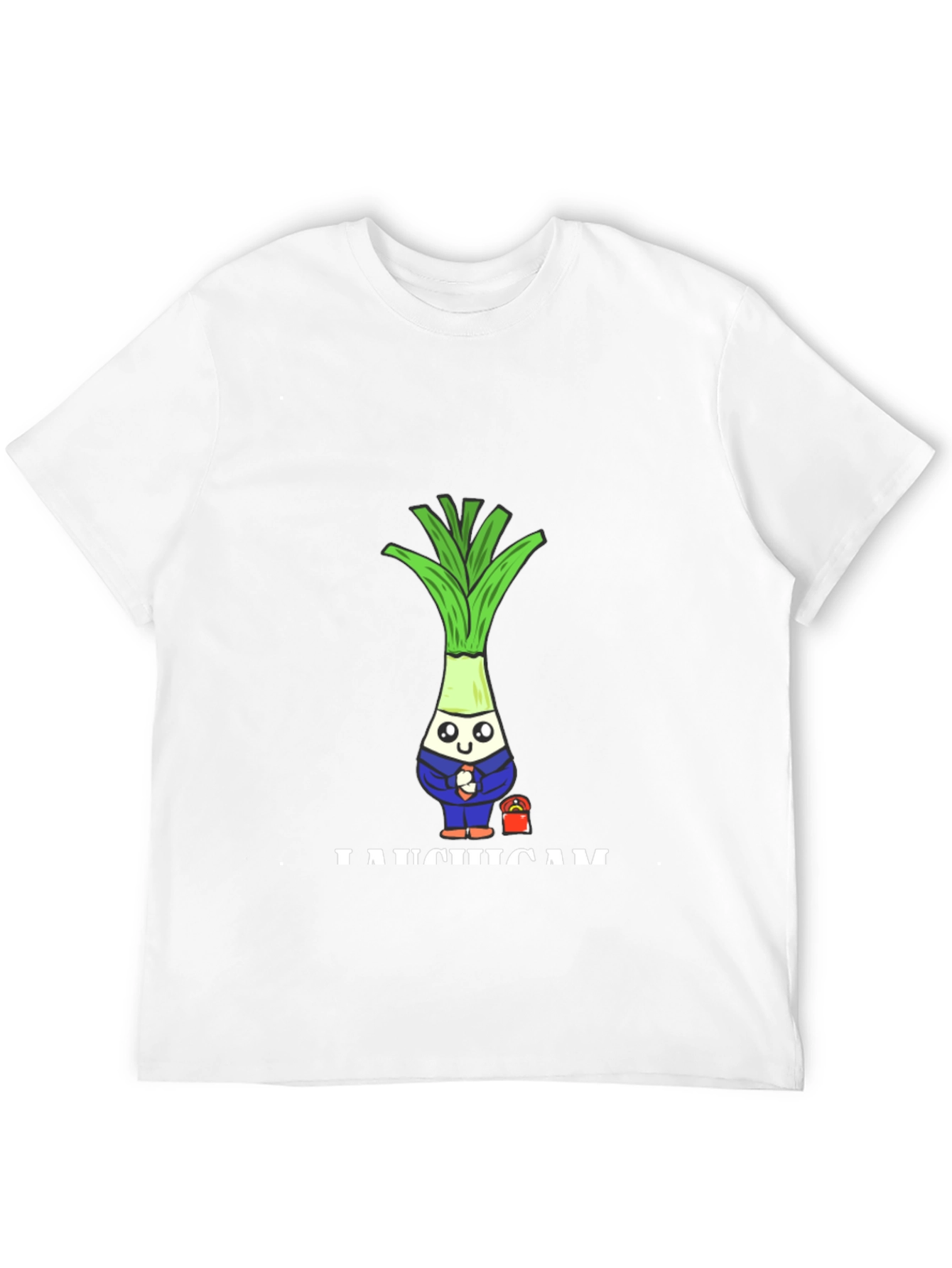 Funny Leek Character T-Shirt