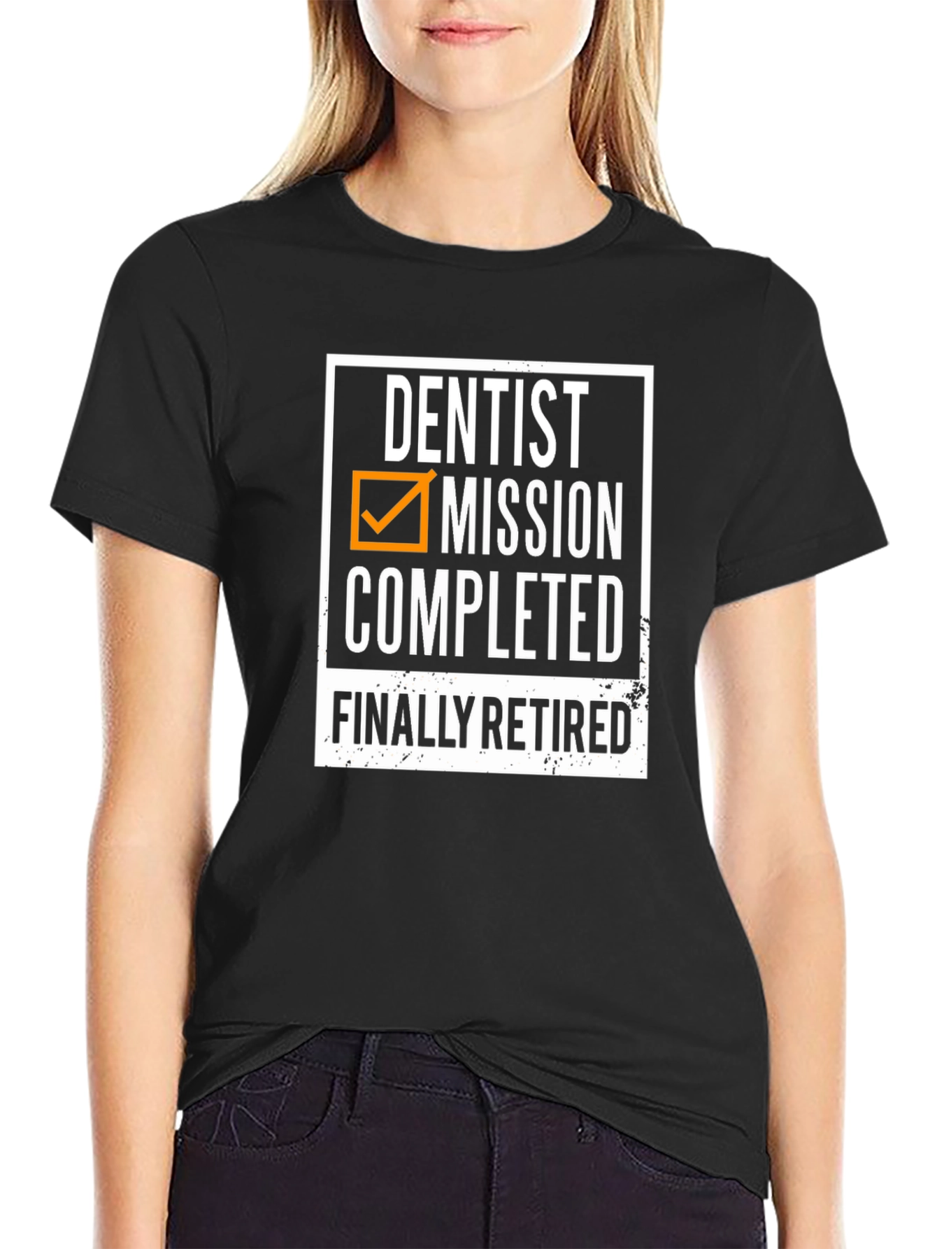 Dentist Retirement T-Shirt - Mission Completed