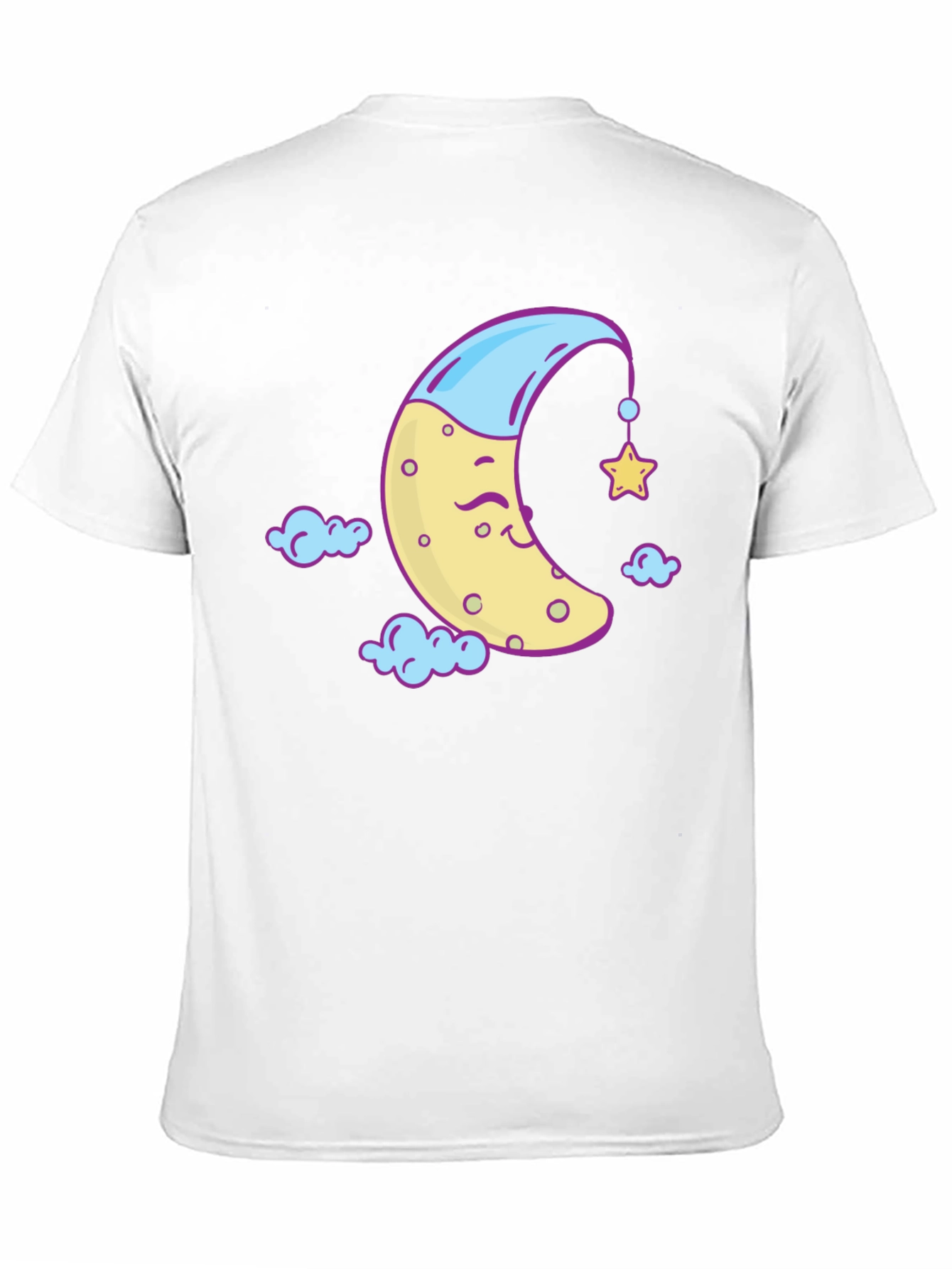 Dreamy Moon Graphic Tee - Soft Cotton Comfort