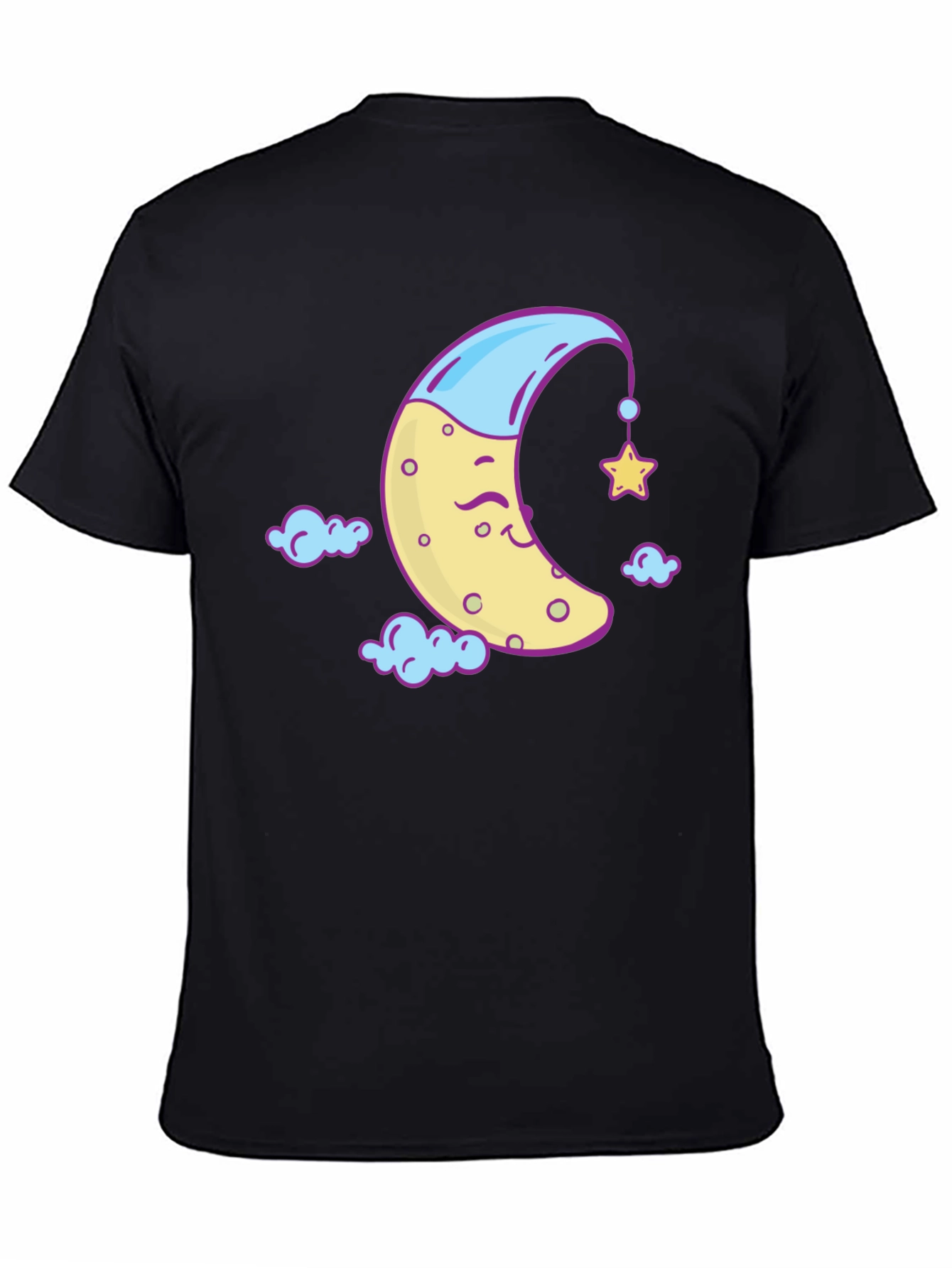 Dreamy Moon Graphic Tee - Soft Cotton Comfort