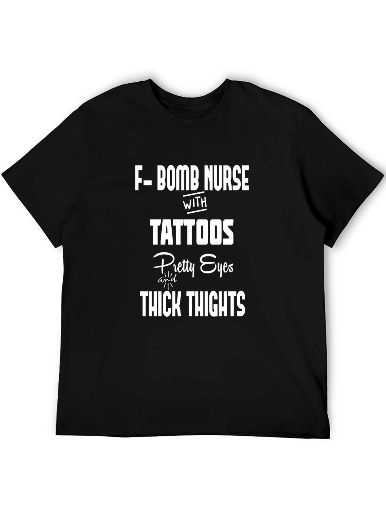 F-Bomb Nurse Tattoo T-Shirt - Sarcastic Funny Tee