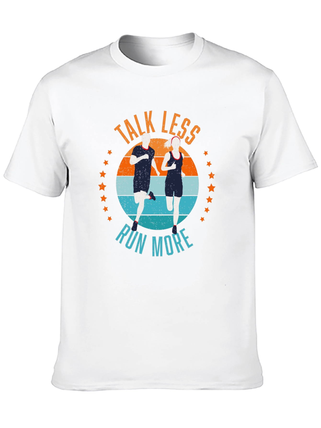 Talk Less Run More Graphic Tee