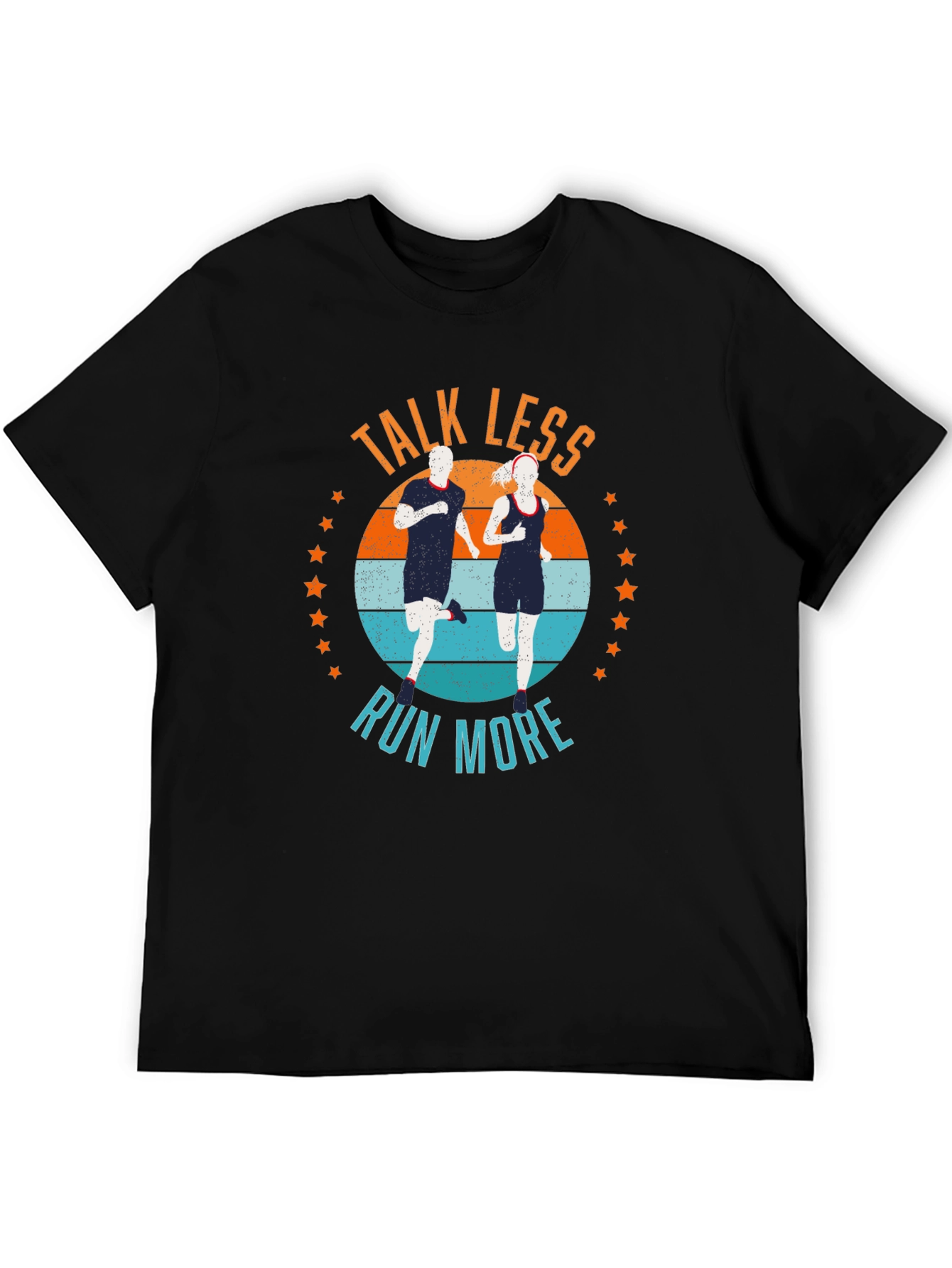 Talk Less Run More Graphic Tee