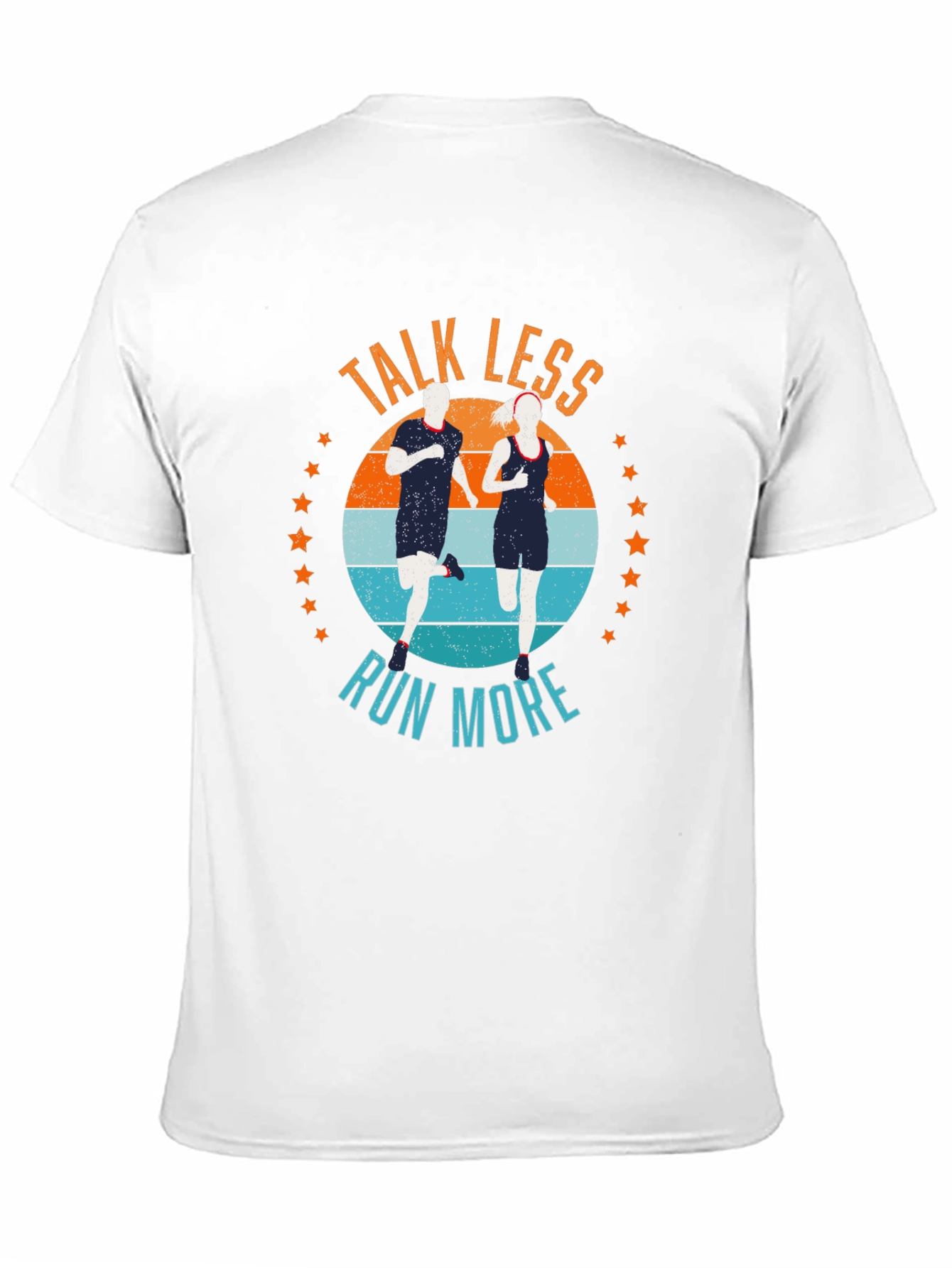 Talk Less Run More Graphic Tee