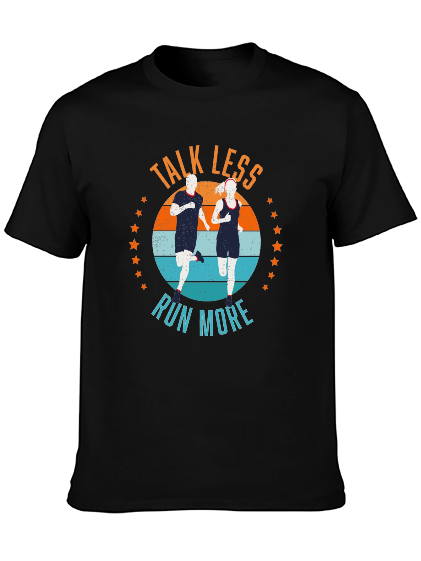 Talk Less Run More Graphic Tee