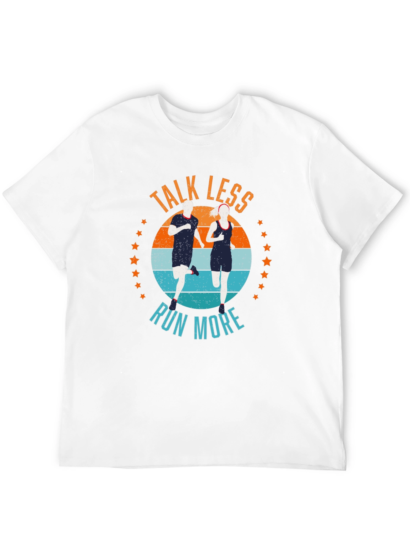 Talk Less Run More Graphic Tee