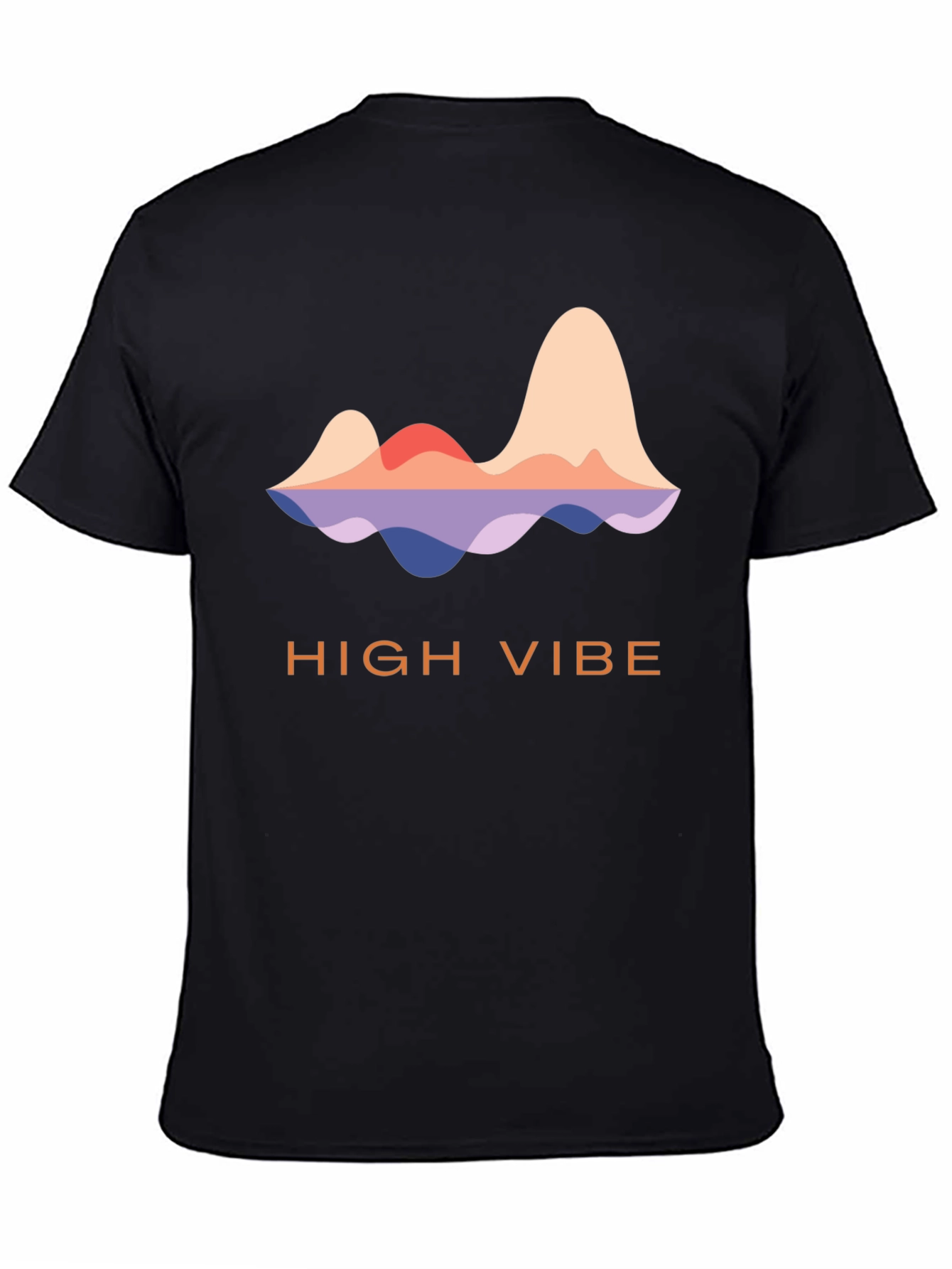 High Vibe T-Shirt - Mountain Sunset Graphic Tee