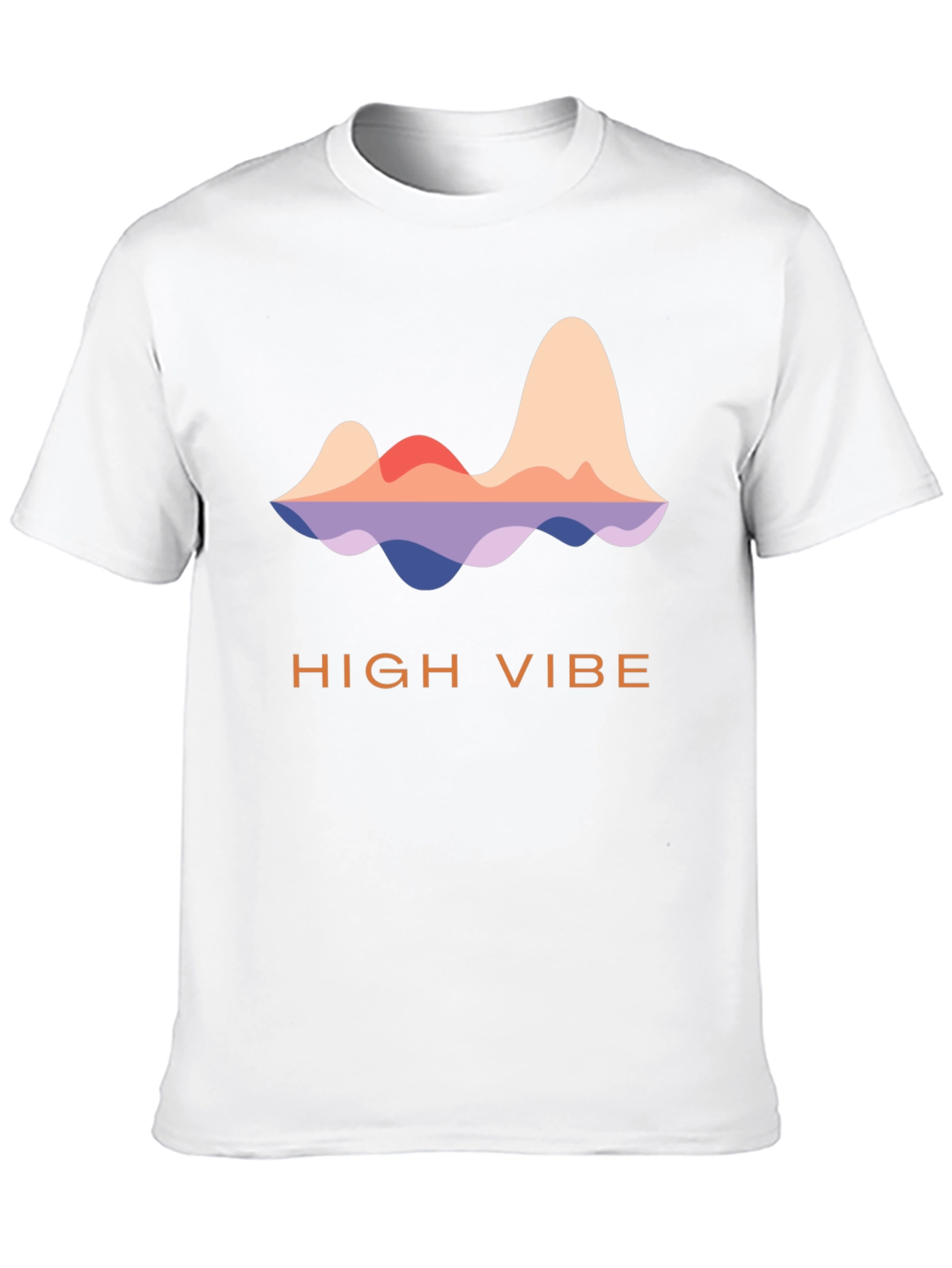 High Vibe T-Shirt - Mountain Sunset Graphic Tee