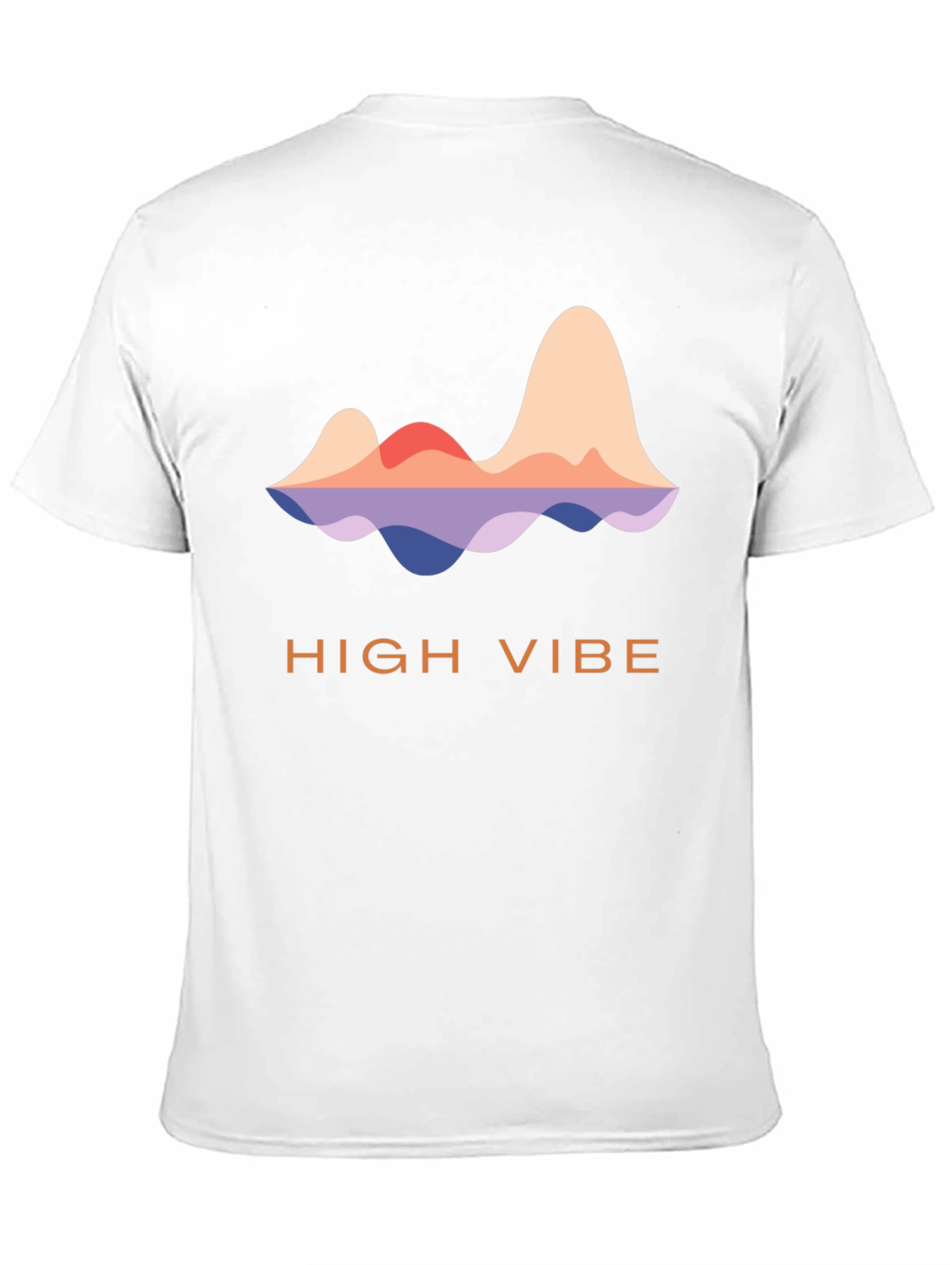 High Vibe T-Shirt - Mountain Sunset Graphic Tee
