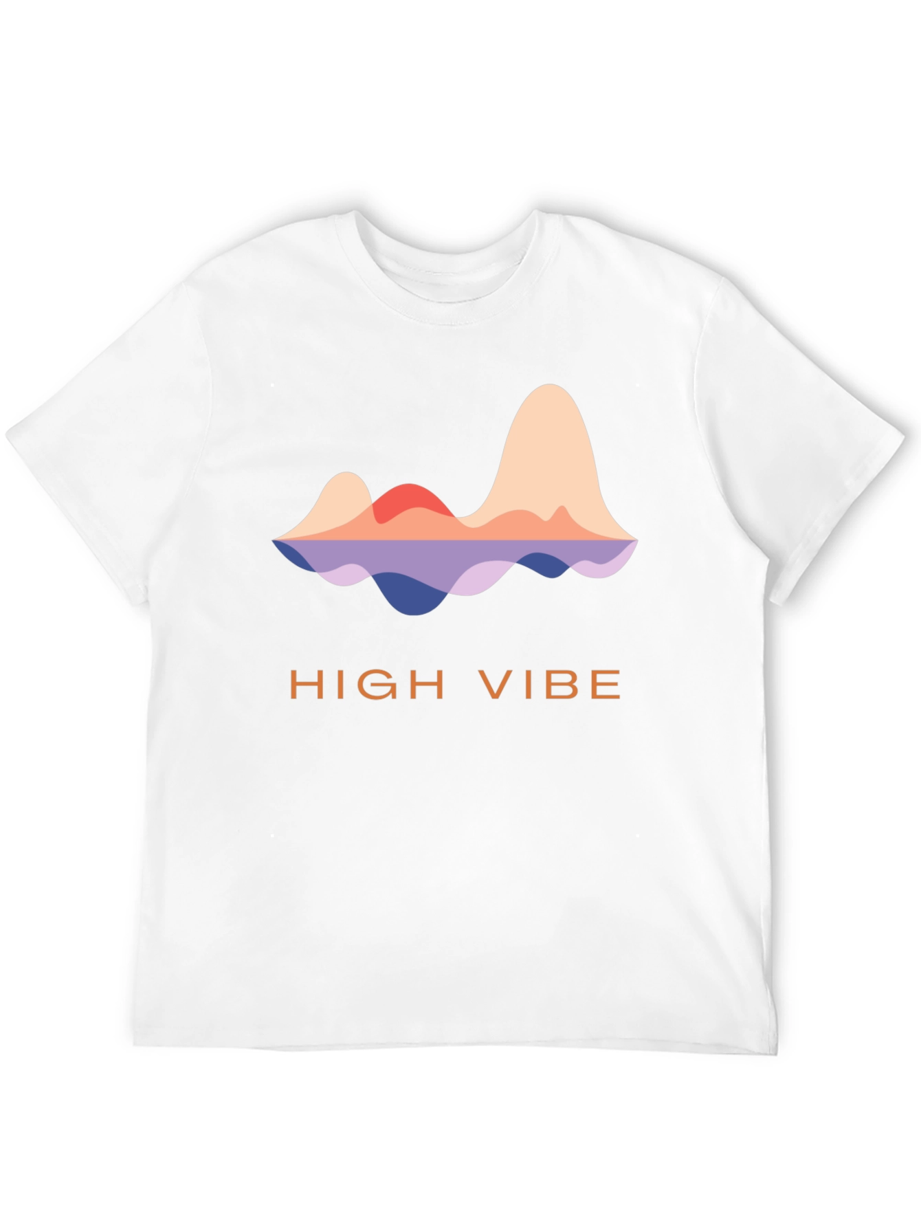High Vibe T-Shirt - Mountain Sunset Graphic Tee