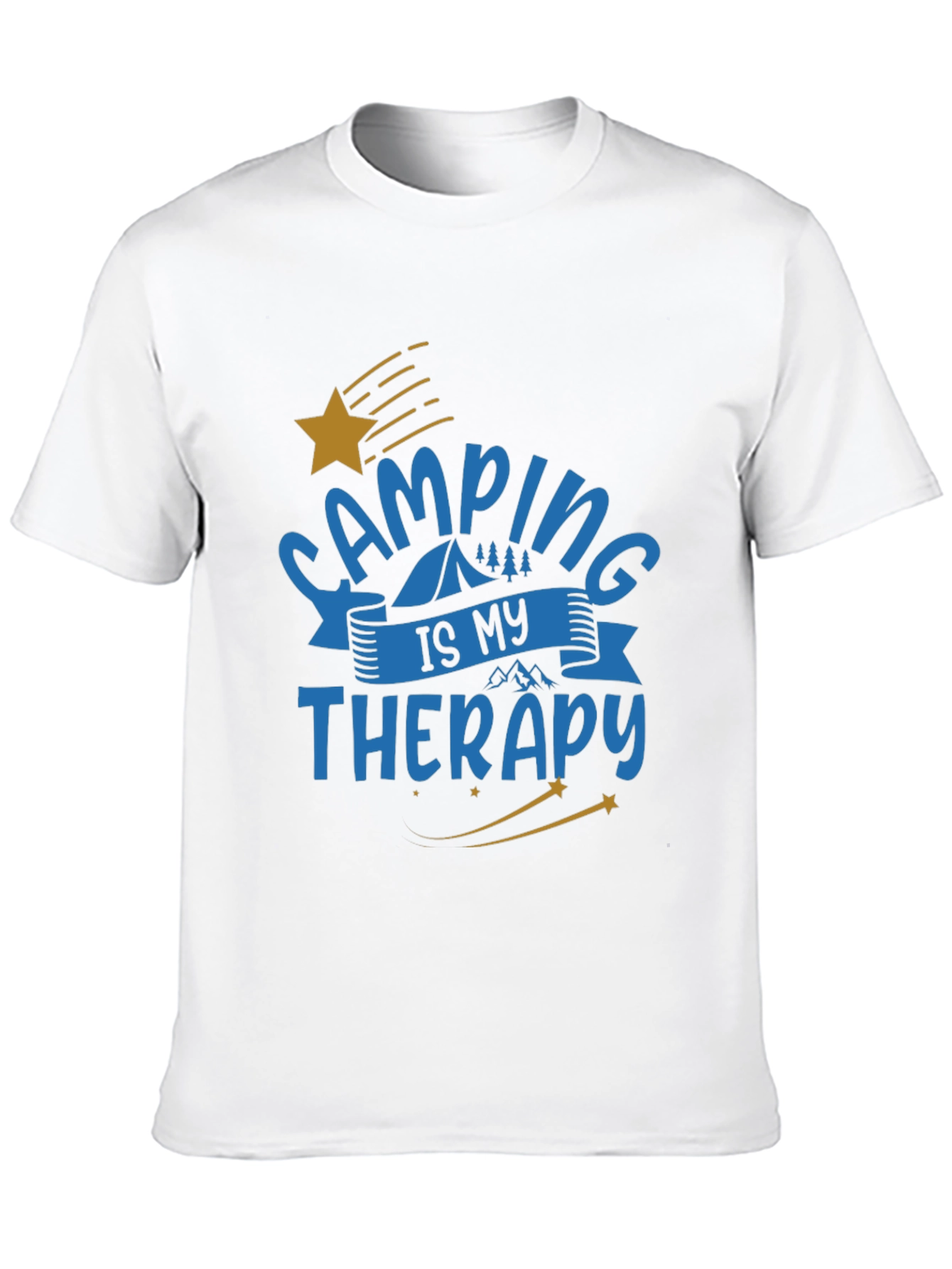 Camping is My Therapy Graphic T-Shirt