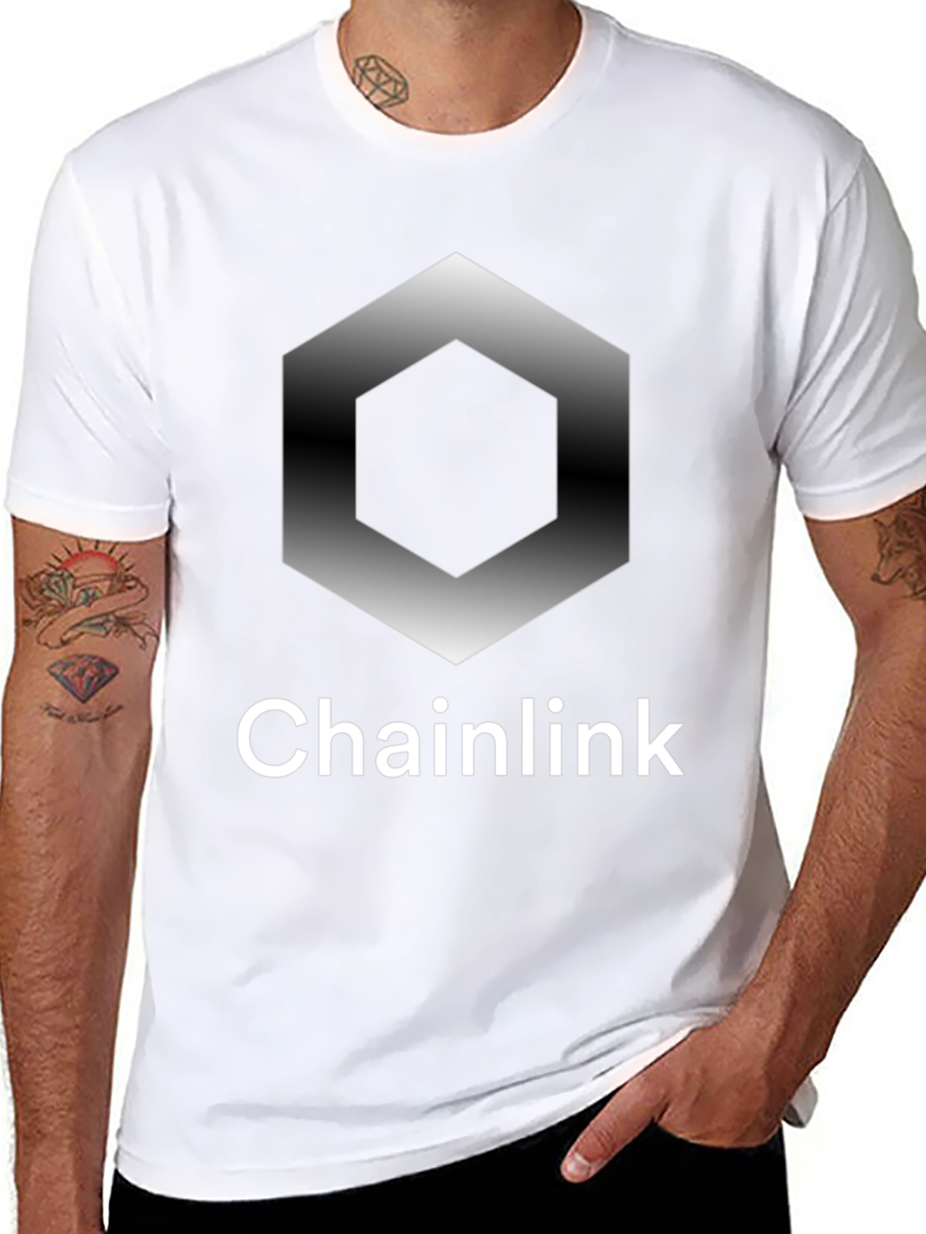 Chainlink T-Shirt - Crypto Enthusiast Apparel