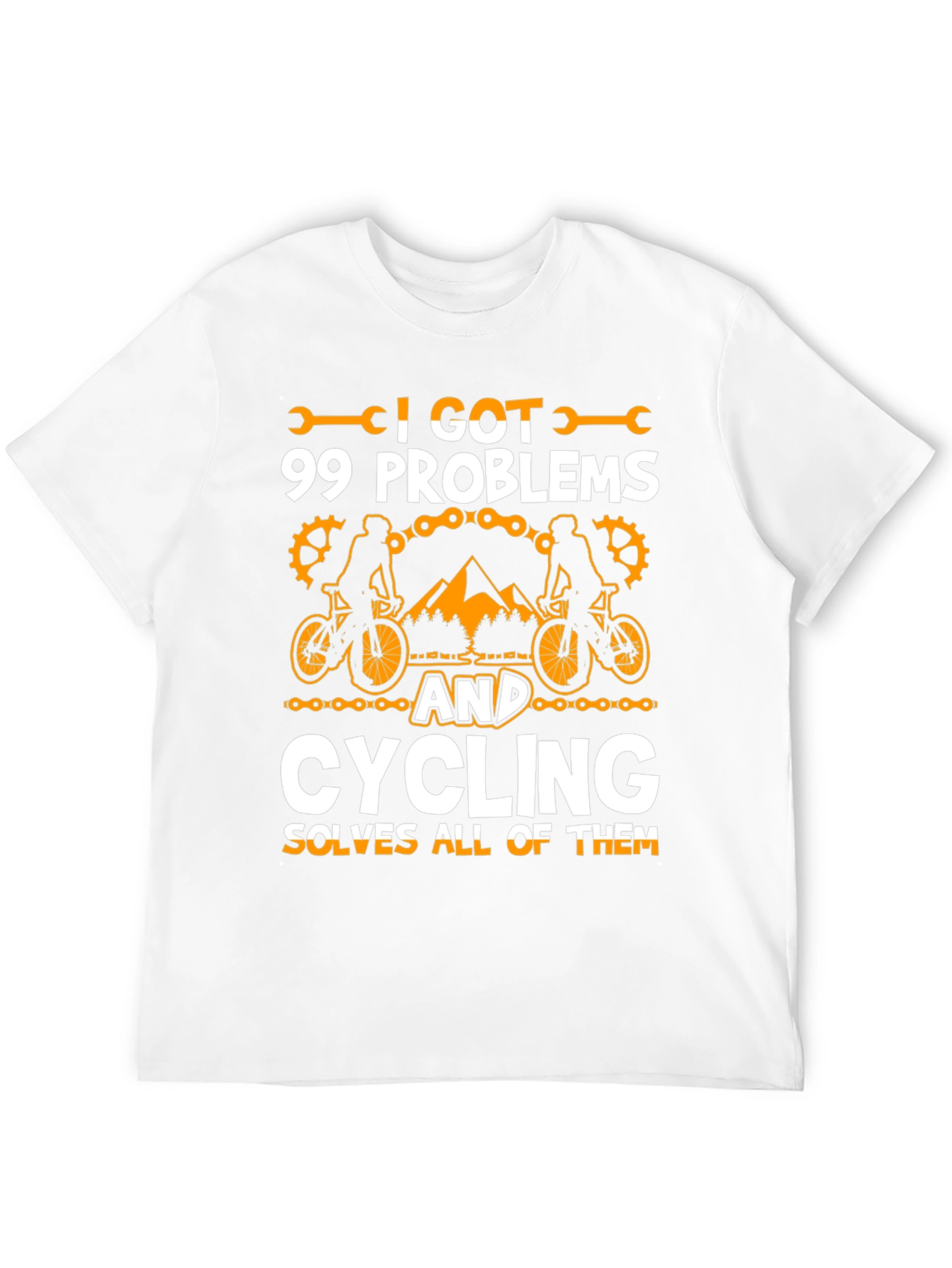 Cycling Solves All Problems T-Shirt