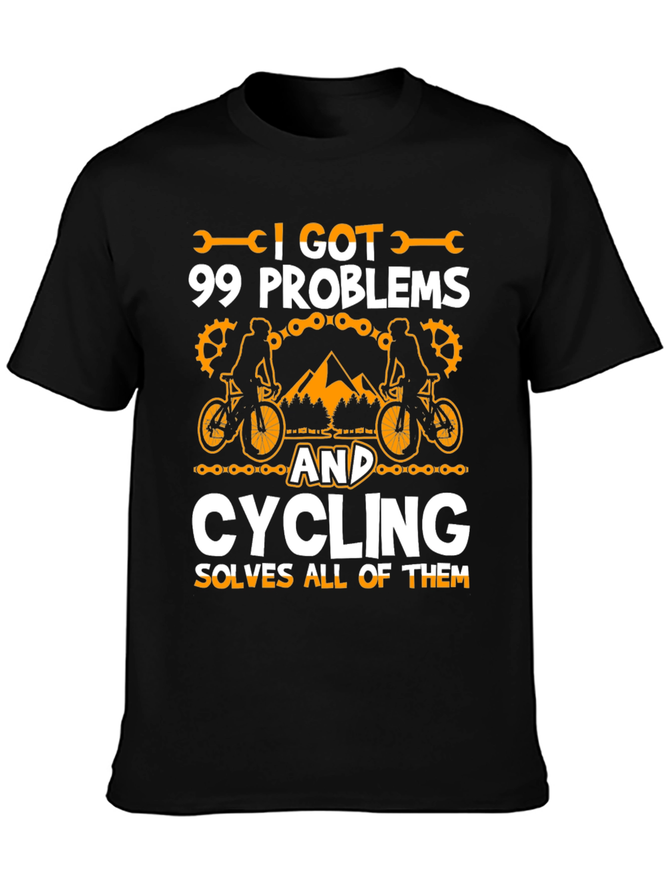 Cycling Solves All Problems T-Shirt