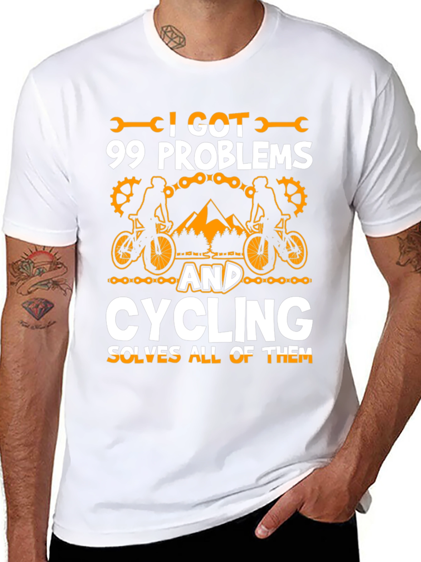 Cycling Solves All Problems T-Shirt