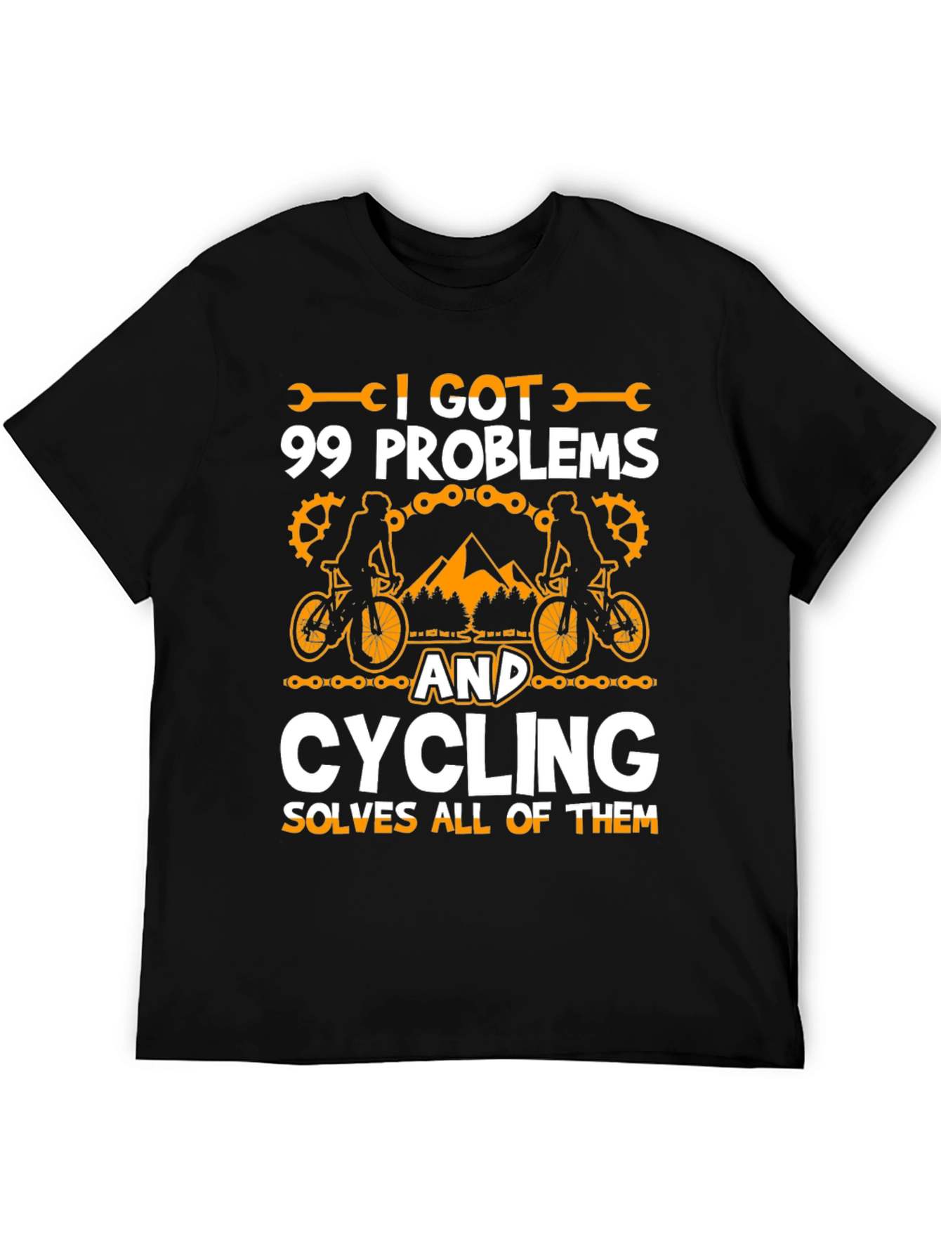 Cycling Solves All Problems T-Shirt