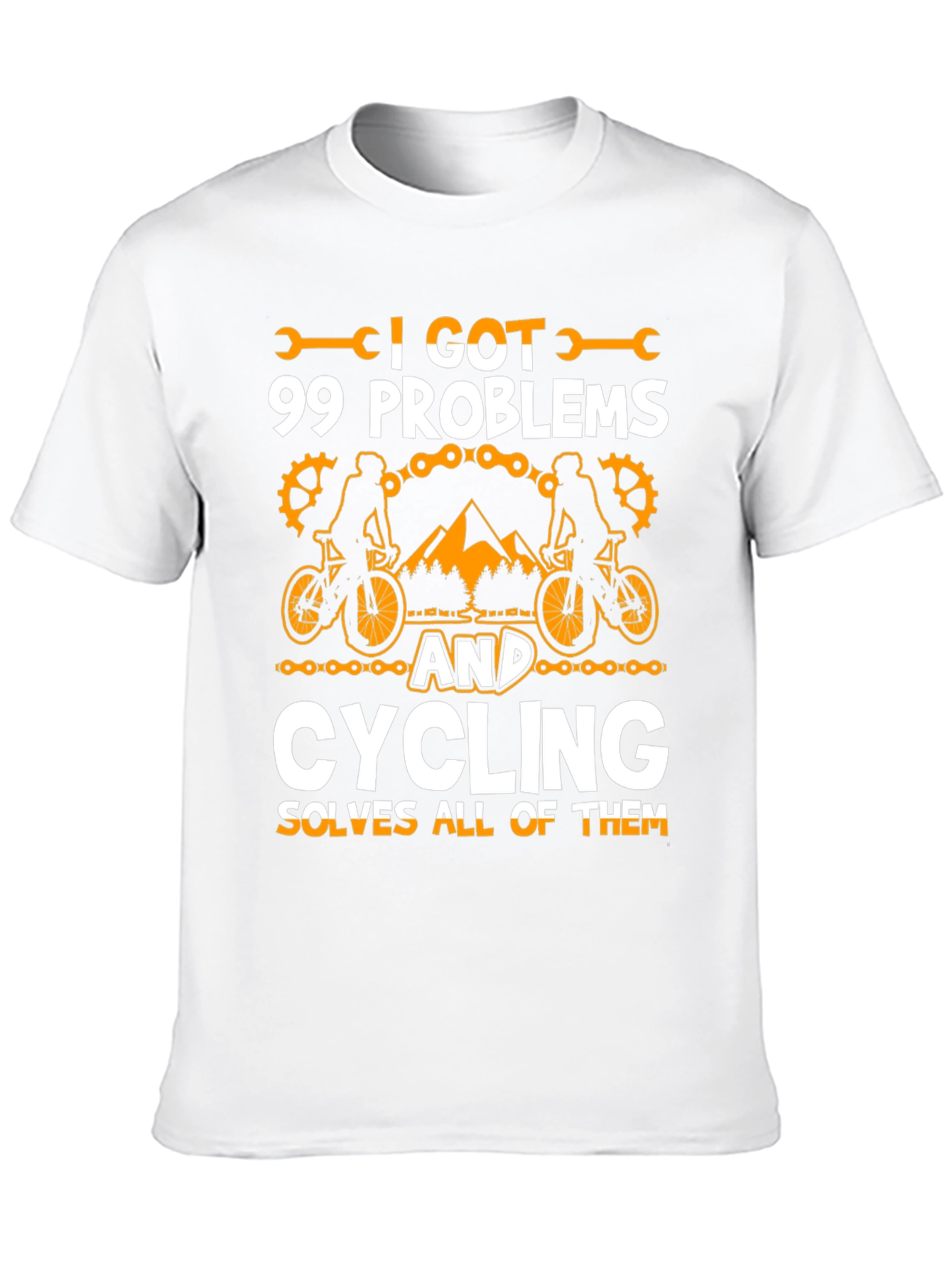 Cycling Solves All Problems T-Shirt