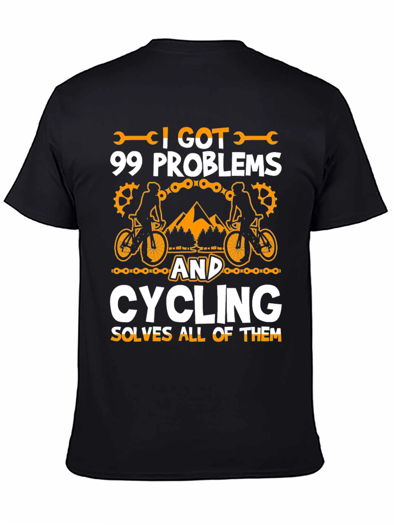Cycling Solves All Problems T-Shirt