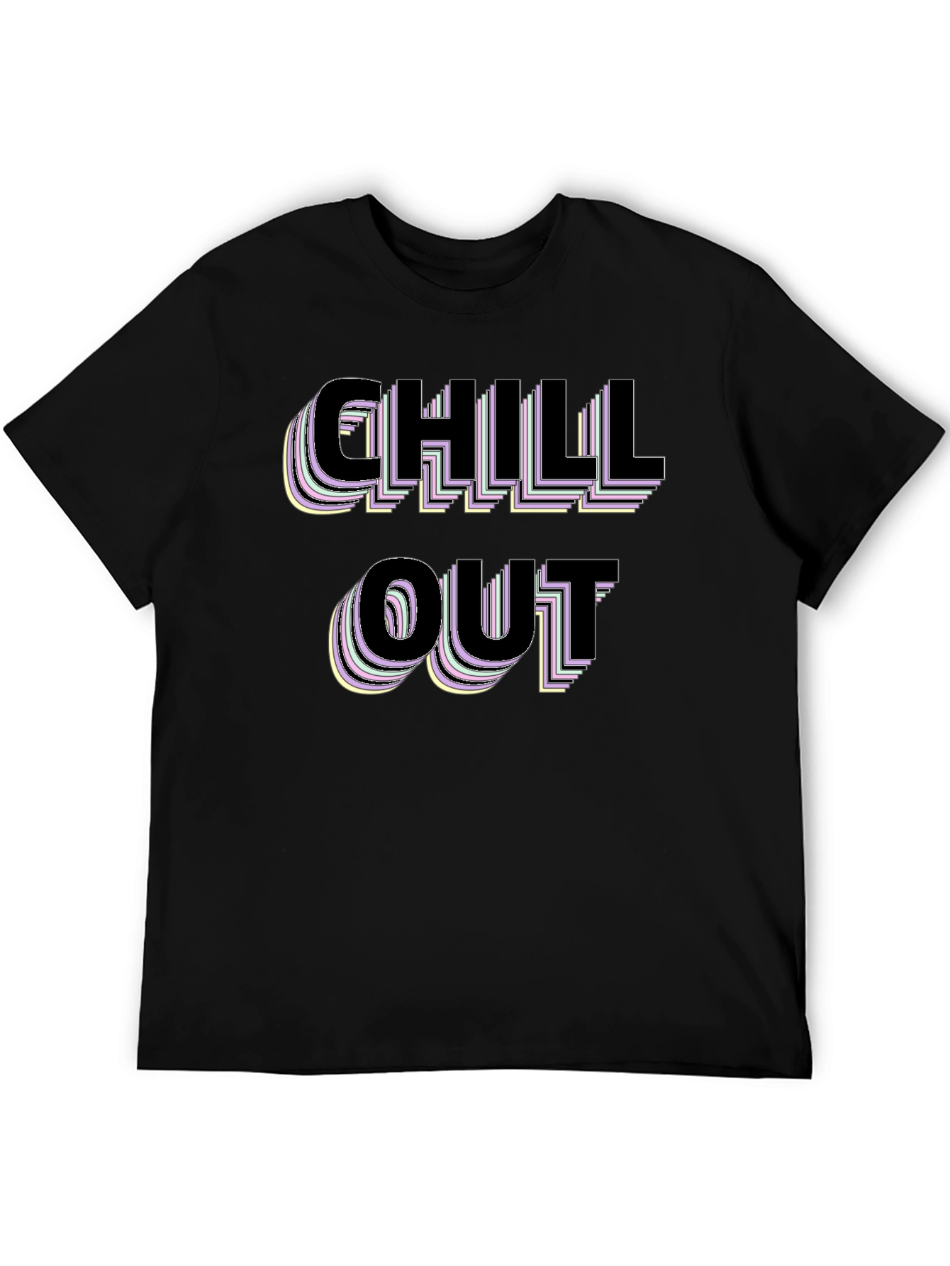 Chill Out Graphic Tee - Stylish Comfort
