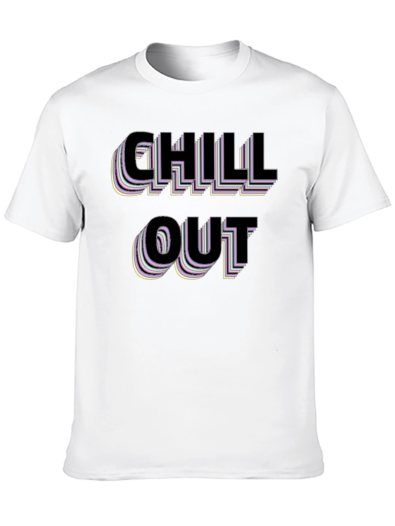 Chill Out Graphic Tee - Stylish Comfort