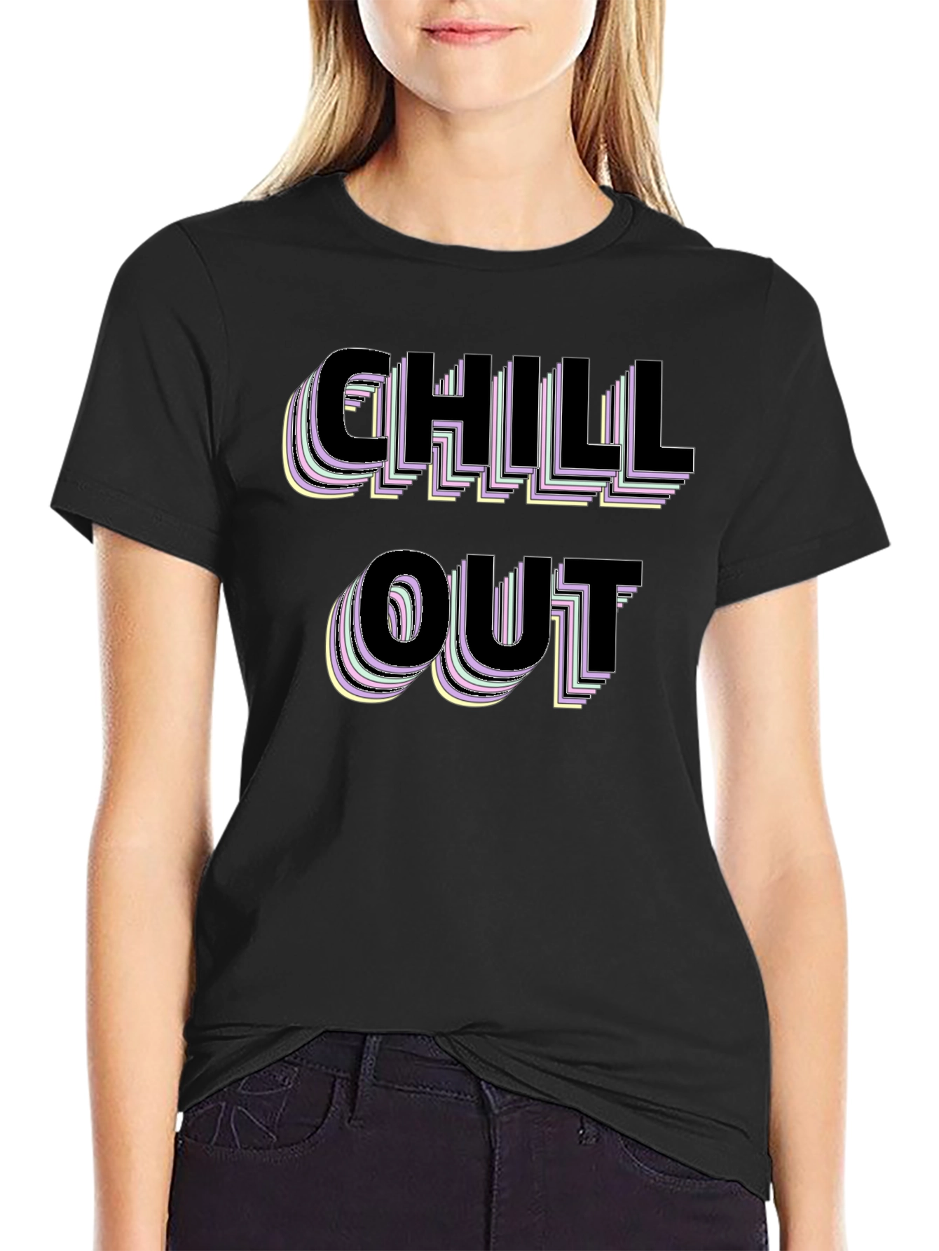 Chill Out Graphic Tee - Stylish Comfort